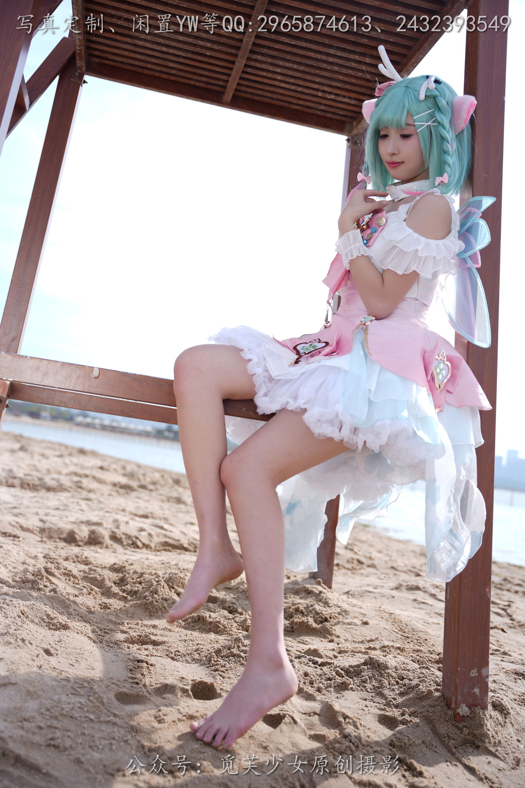 [觅芙少女] NO.306 小研 -瑶时之祈愿cos/(210P)