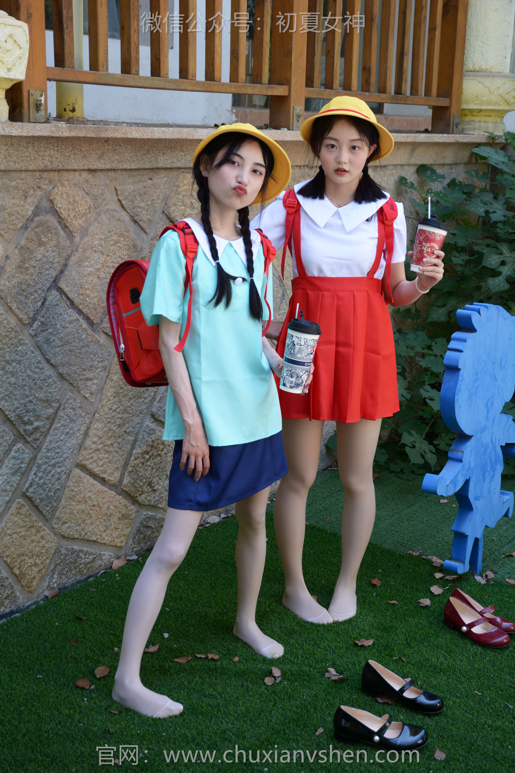 初夏女神 No.260 柒柒&双双 丸子vs小玉/(140P)