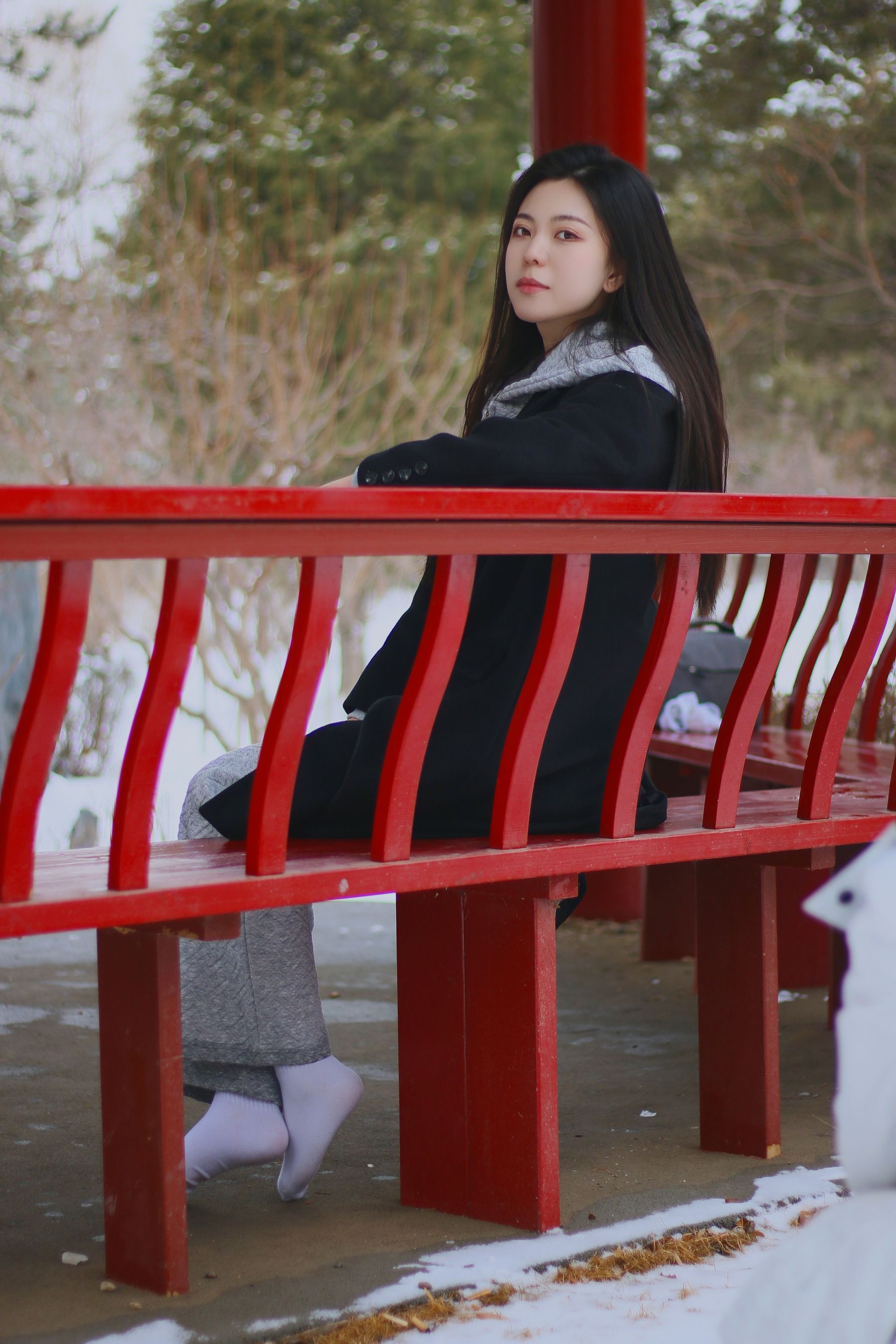 [织梦映像] 踏雪无痕-首次雪景拍摄，天寒地冻/(300P)