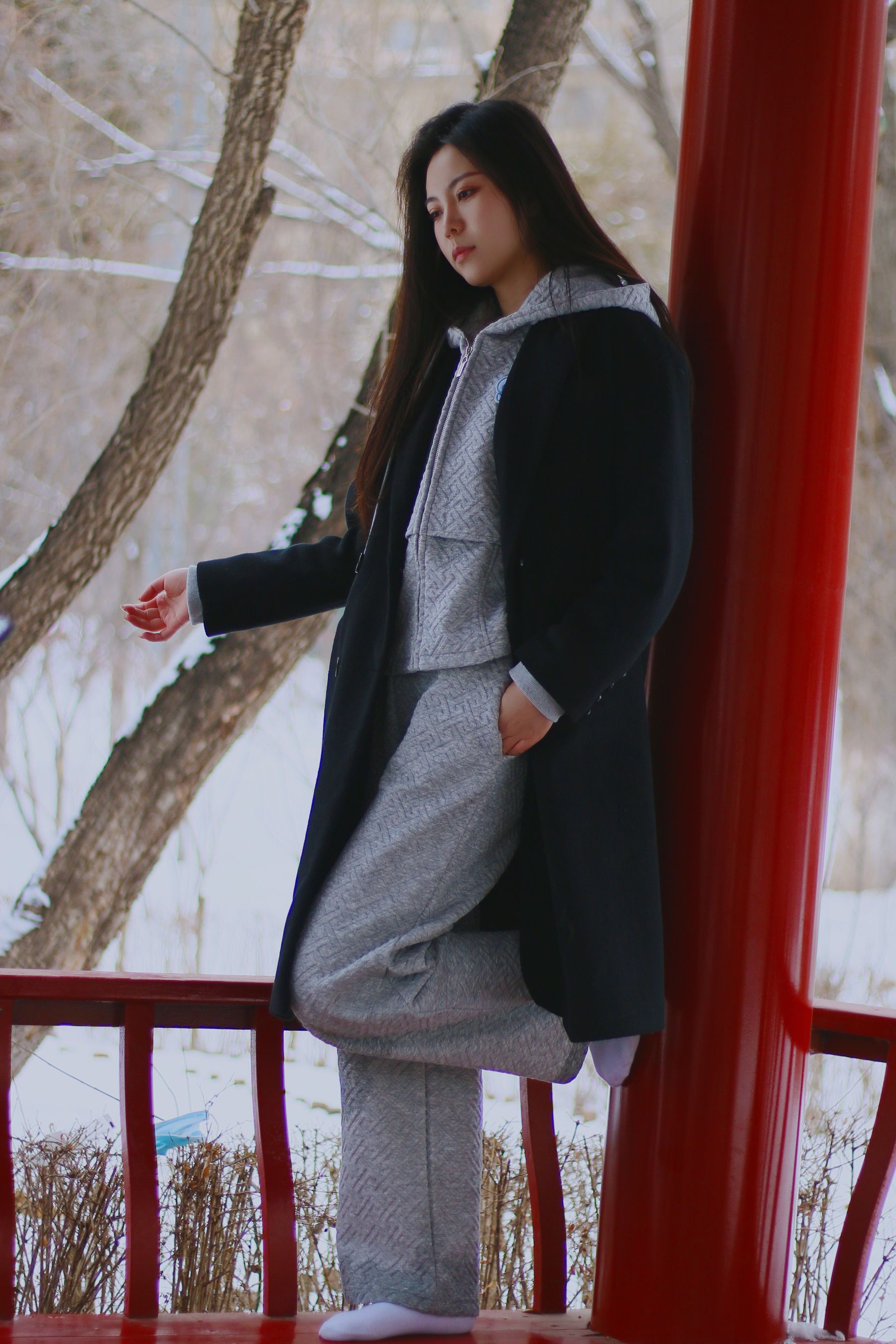 [织梦映像] 踏雪无痕-首次雪景拍摄，天寒地冻/(300P)