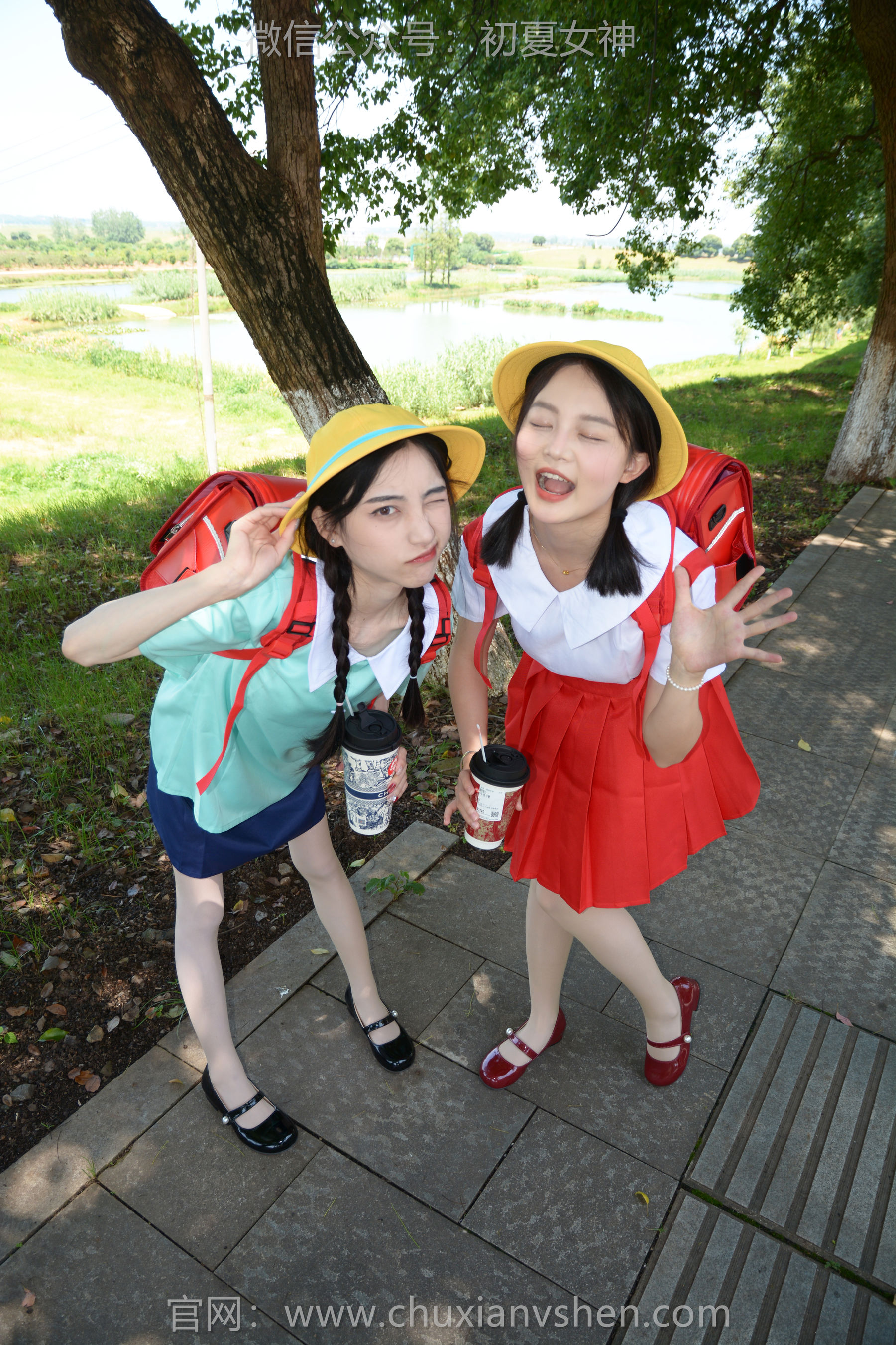 初夏女神 No.260 柒柒&双双 丸子vs小玉/(140P)