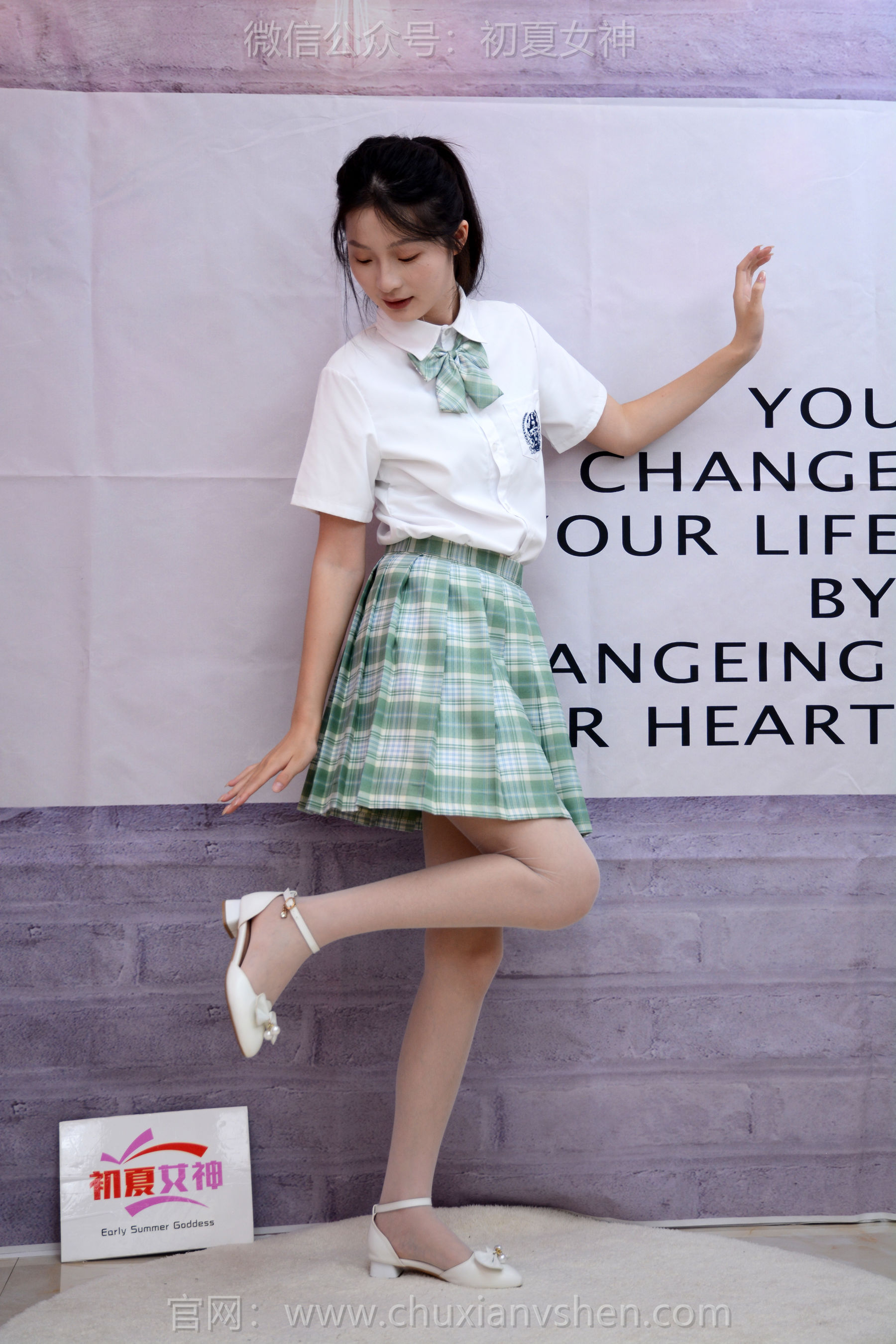 初夏女神 No.261 安妮 开学快乐/(140P)