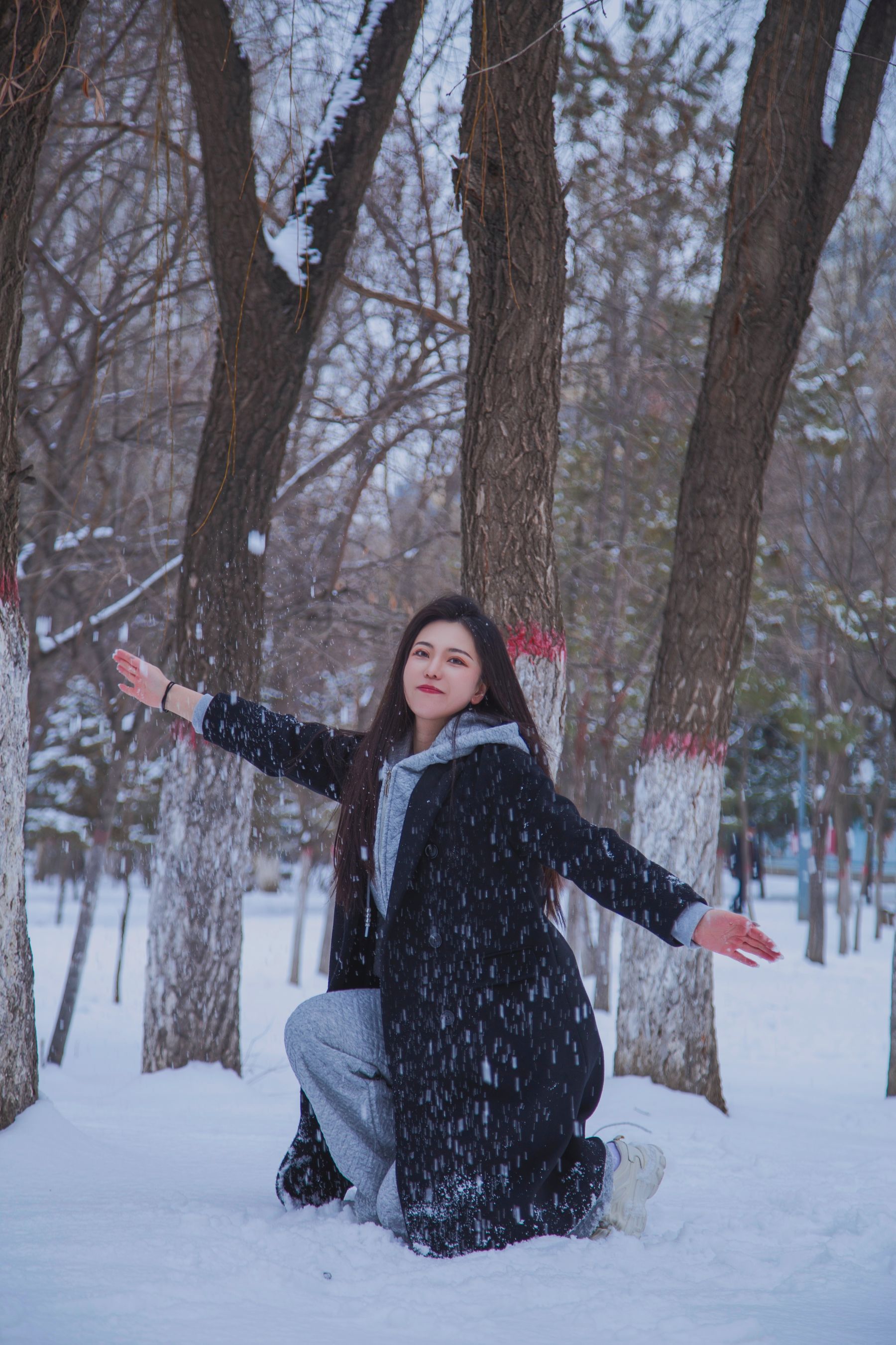 [织梦映像] 踏雪无痕-首次雪景拍摄，天寒地冻/(300P)