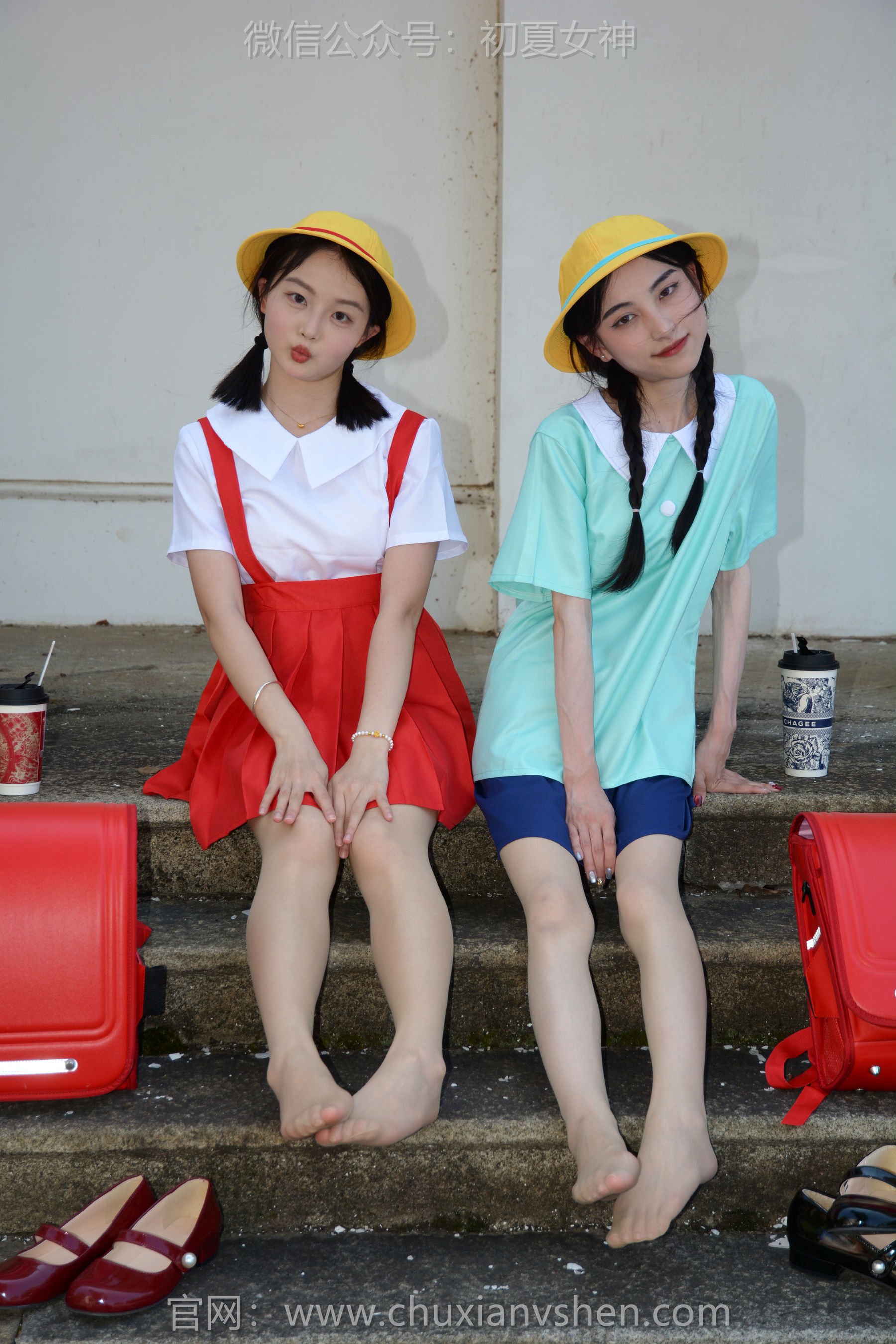 初夏女神 No.260 柒柒&双双 丸子vs小玉/(140P)