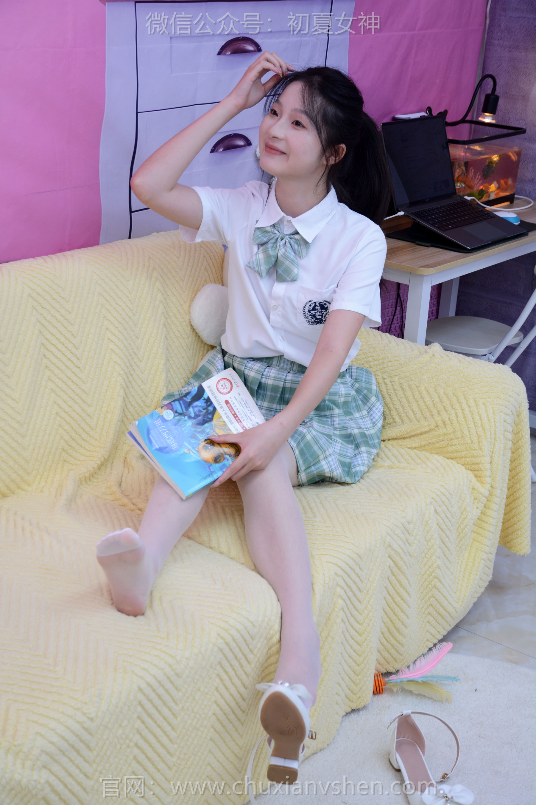 初夏女神 No.261 安妮 开学快乐/(140P)