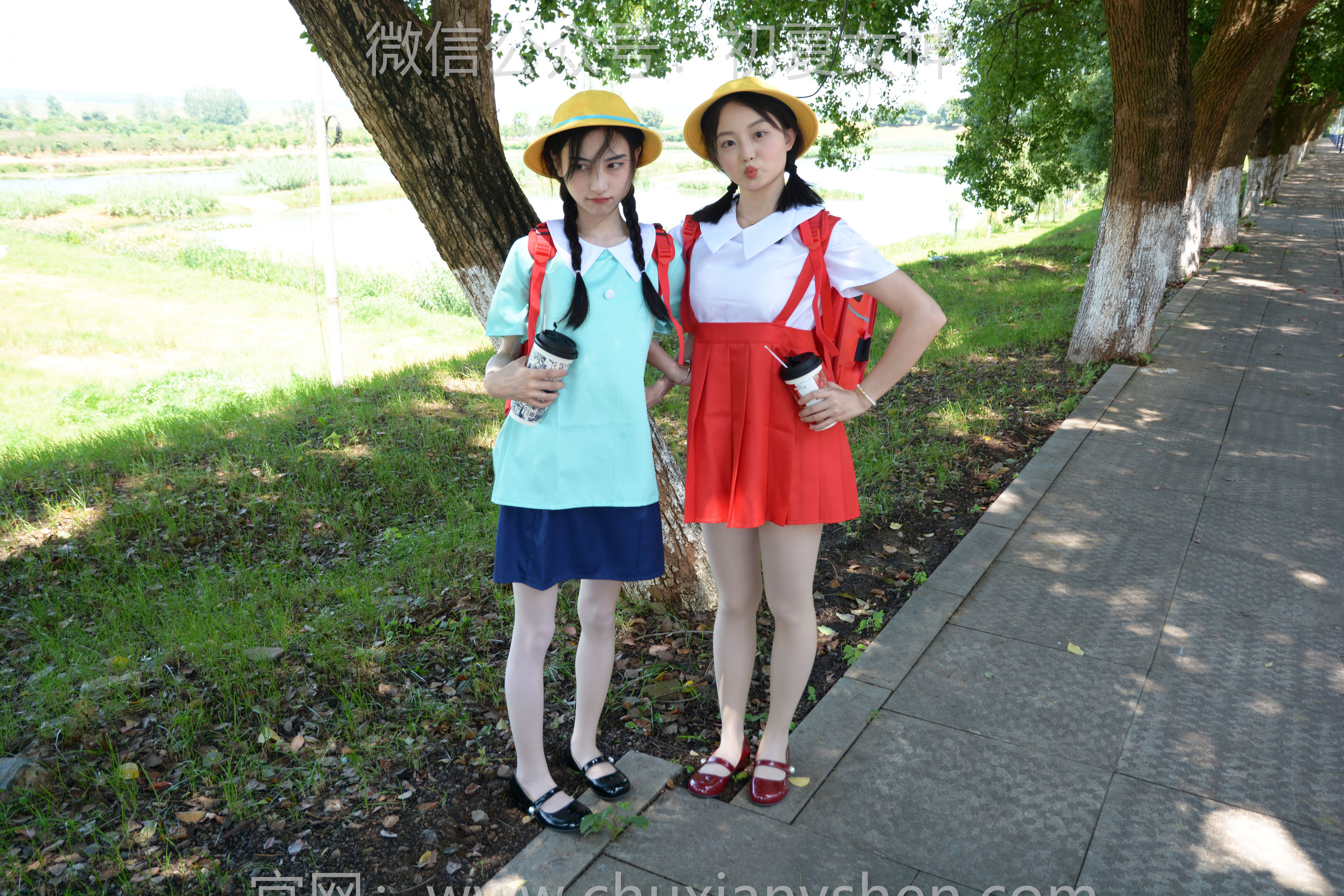 初夏女神 No.260 柒柒&双双 丸子vs小玉/(140P)