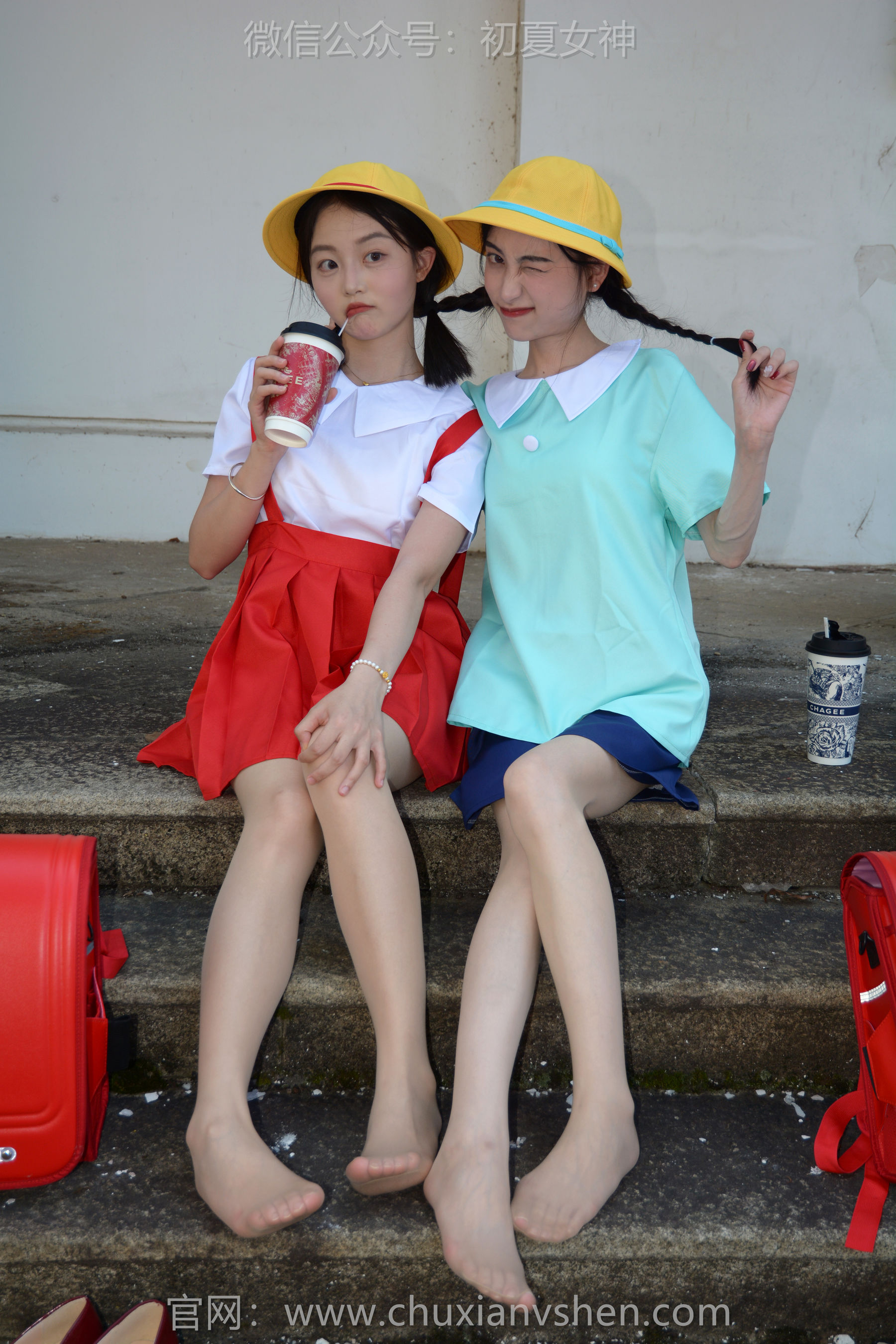 初夏女神 No.260 柒柒&双双 丸子vs小玉/(140P)