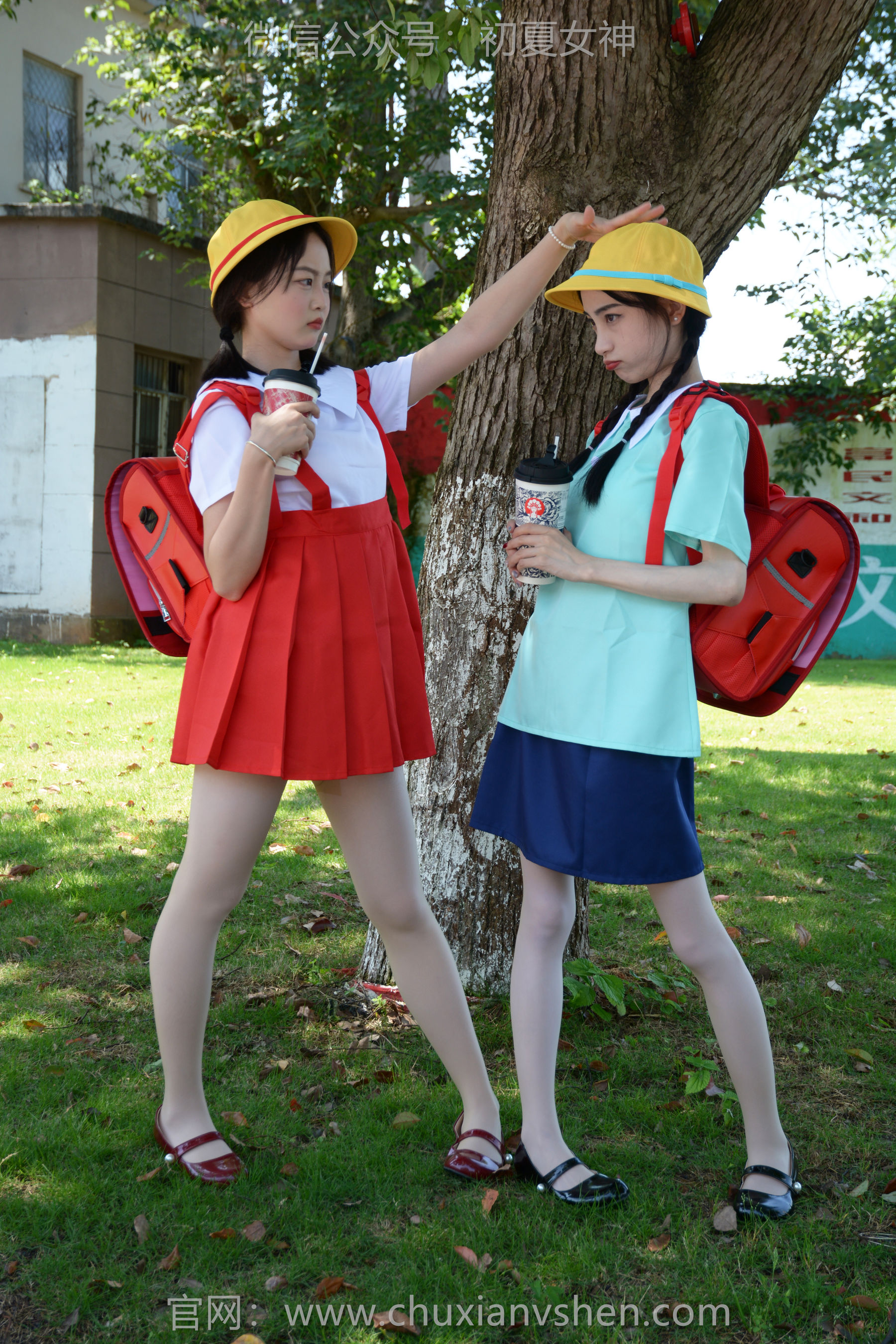 初夏女神 No.260 柒柒&双双 丸子vs小玉/(140P)