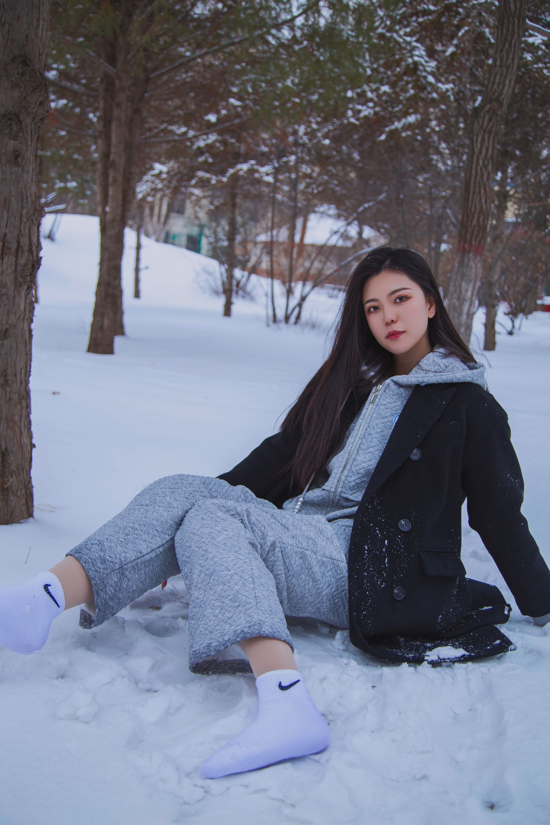 [织梦映像] 踏雪无痕-首次雪景拍摄，天寒地冻/(300P)