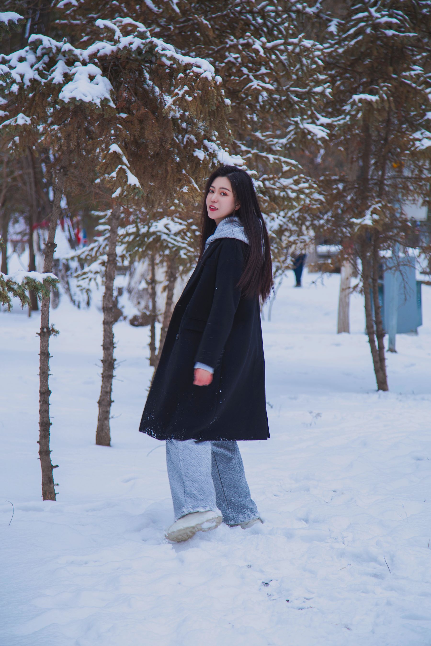 [织梦映像] 踏雪无痕-首次雪景拍摄，天寒地冻/(300P)