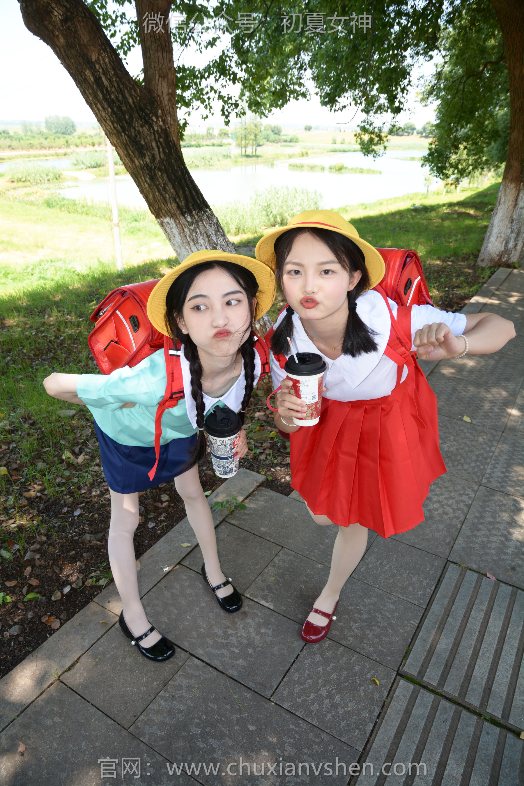 初夏女神 No.260 柒柒&双双 丸子vs小玉/(140P)