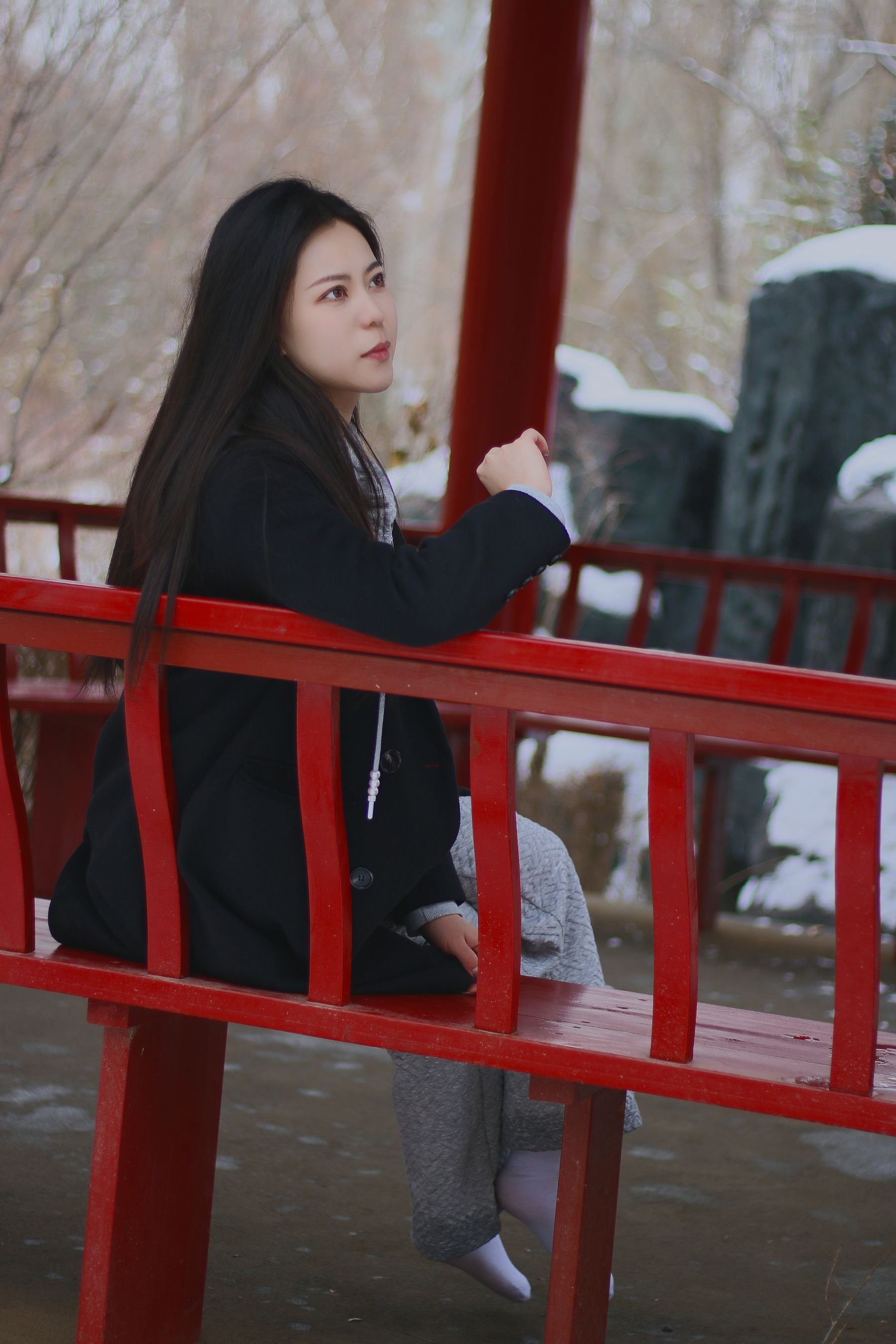 [织梦映像] 踏雪无痕-首次雪景拍摄，天寒地冻/(300P)