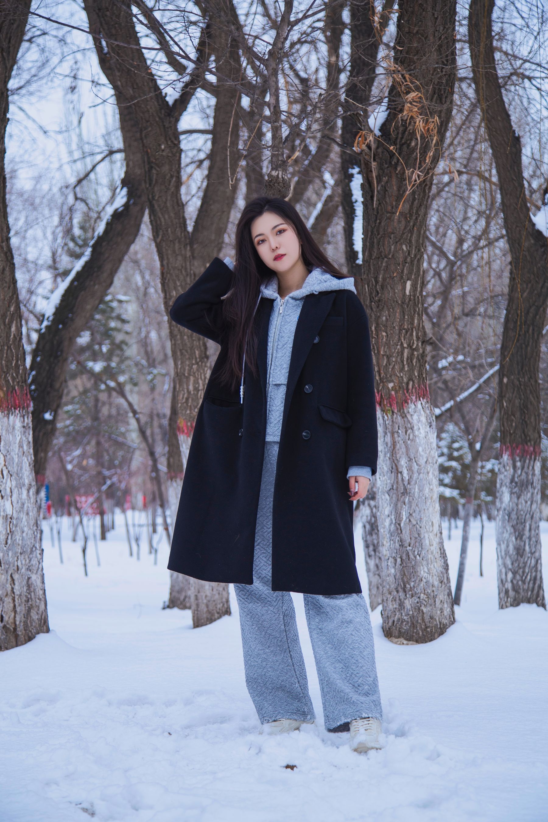 [织梦映像] 踏雪无痕-首次雪景拍摄，天寒地冻/(300P)