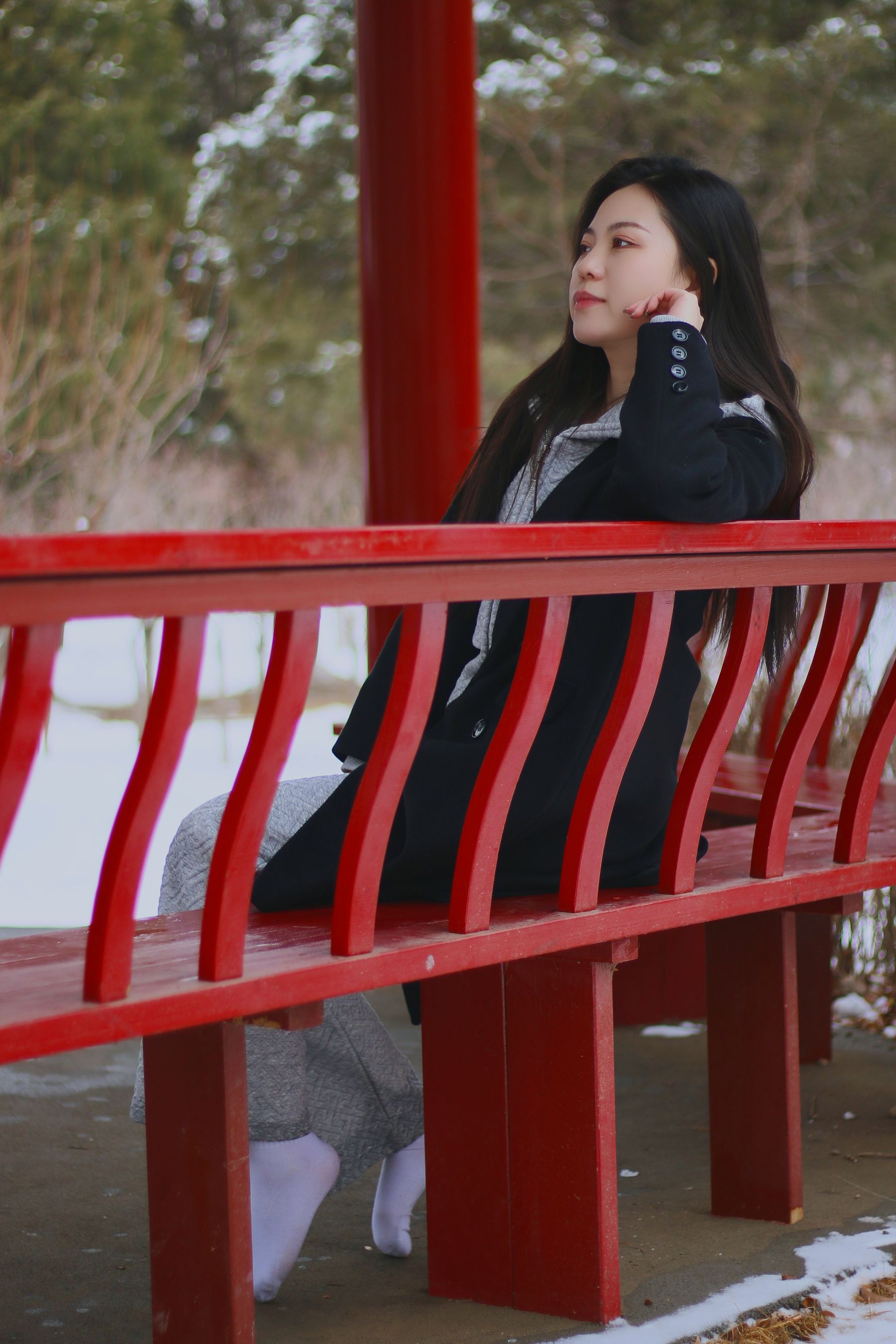 [织梦映像] 踏雪无痕-首次雪景拍摄，天寒地冻/(300P)