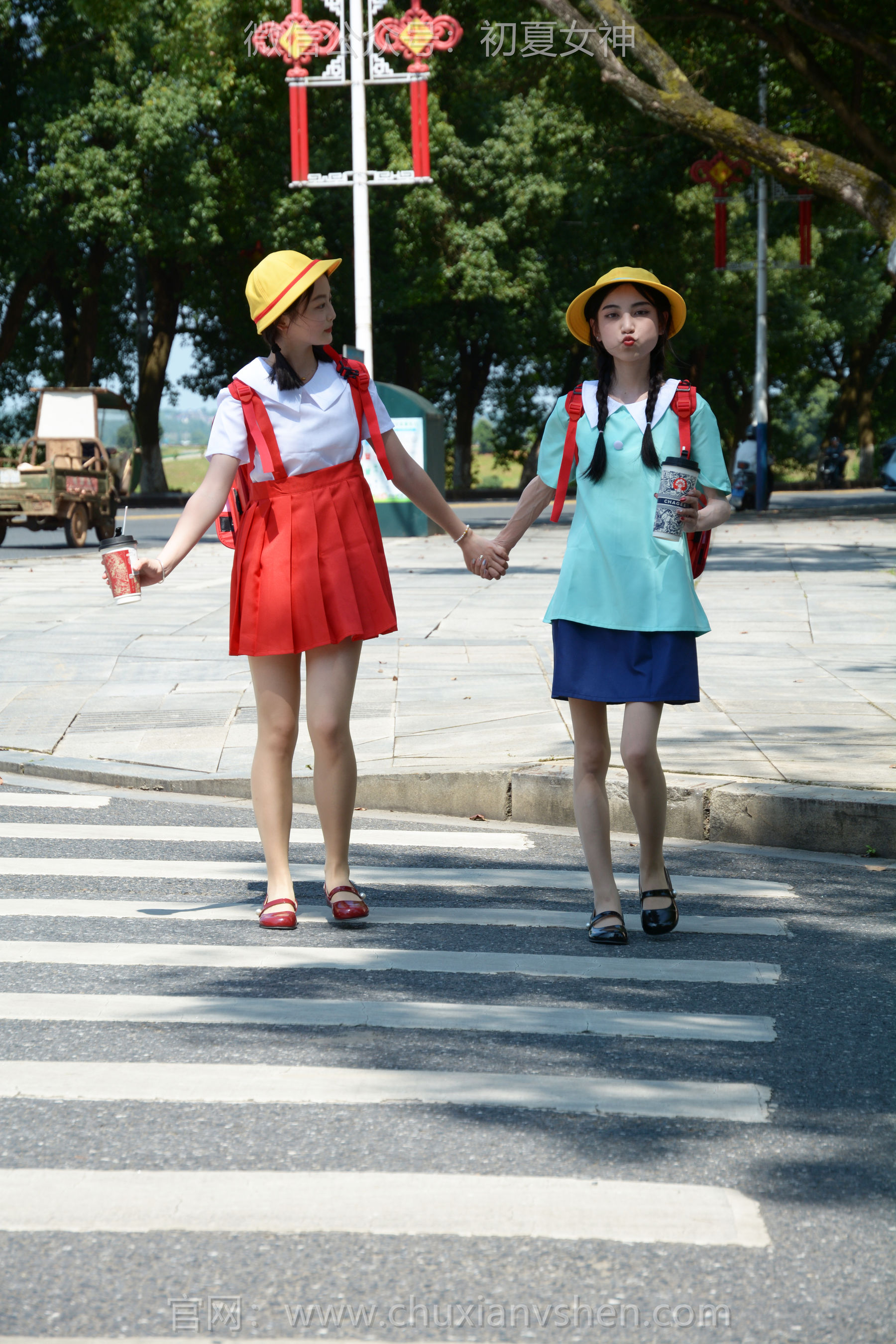 初夏女神 No.260 柒柒&双双 丸子vs小玉/(140P)