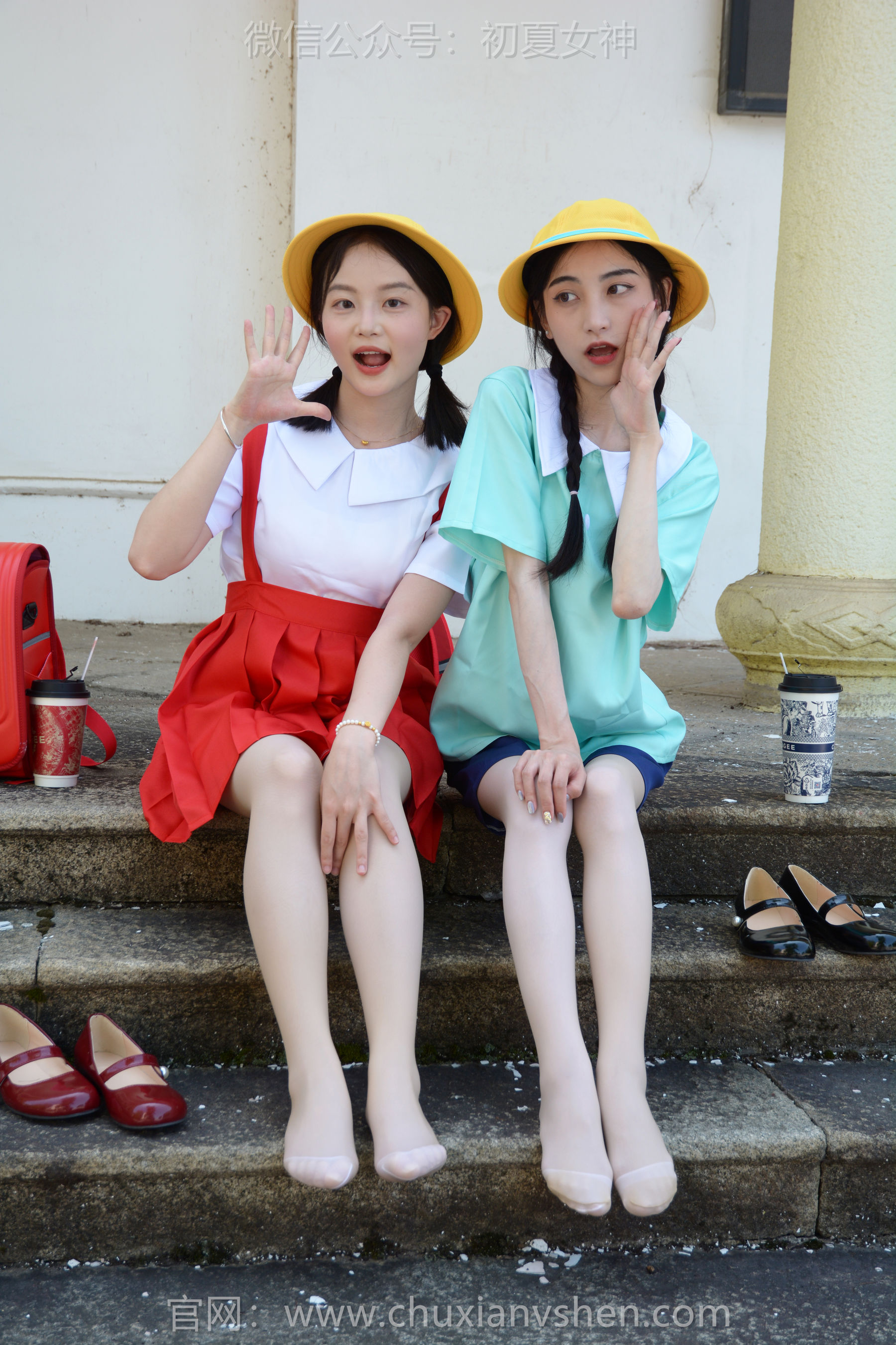 初夏女神 No.260 柒柒&双双 丸子vs小玉/(140P)