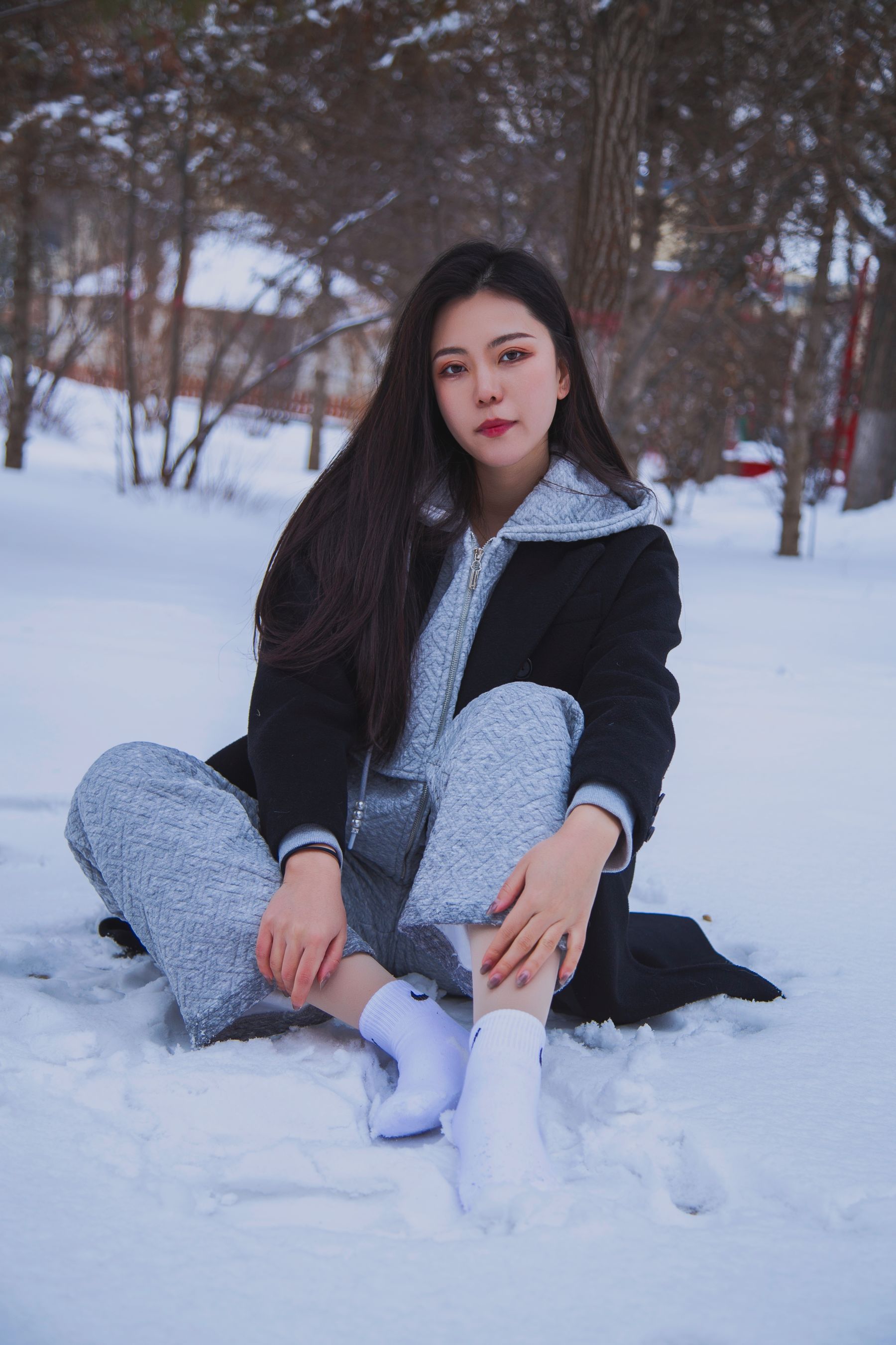 [织梦映像] 踏雪无痕-首次雪景拍摄，天寒地冻/(300P)