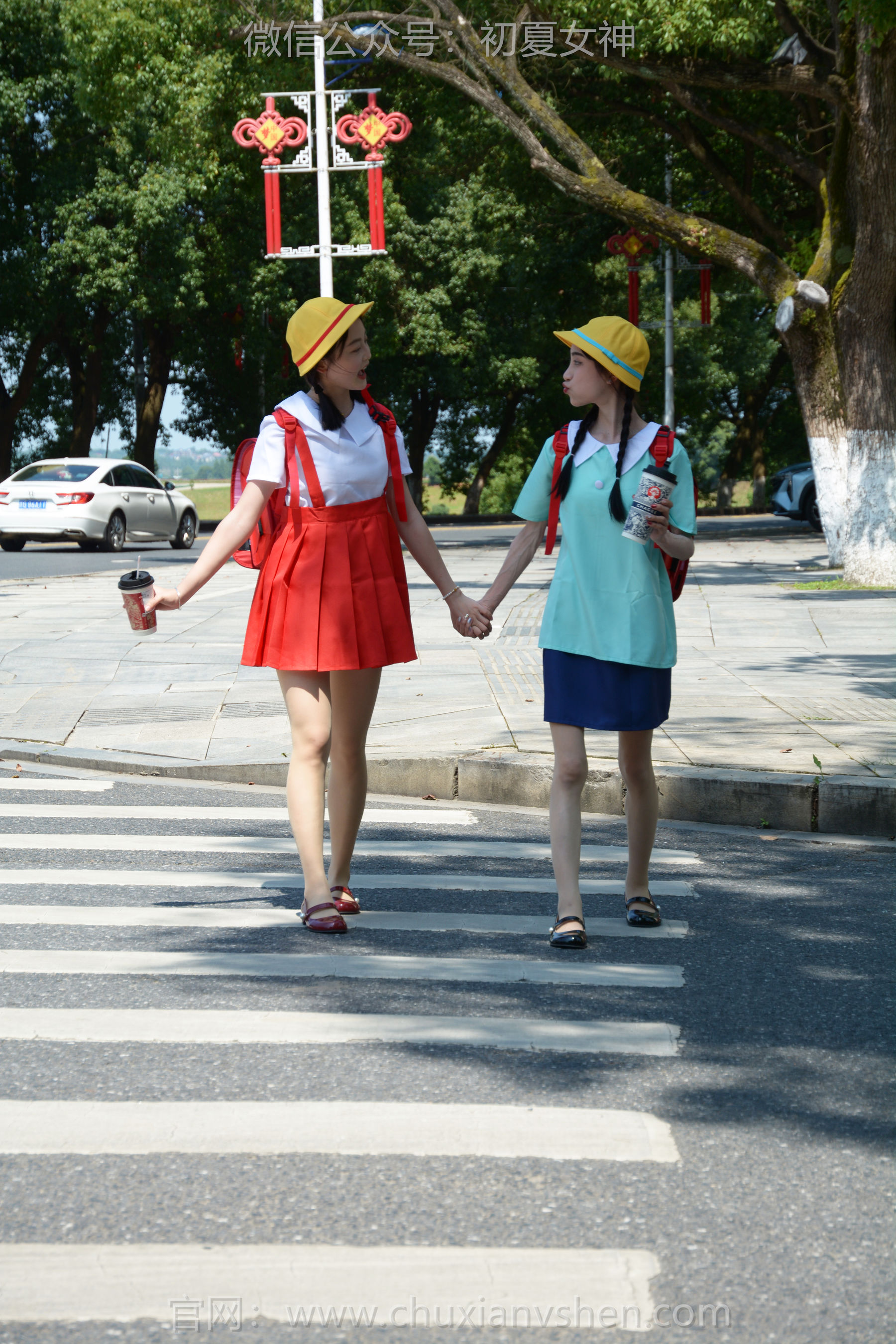 初夏女神 No.260 柒柒&双双 丸子vs小玉/(140P)