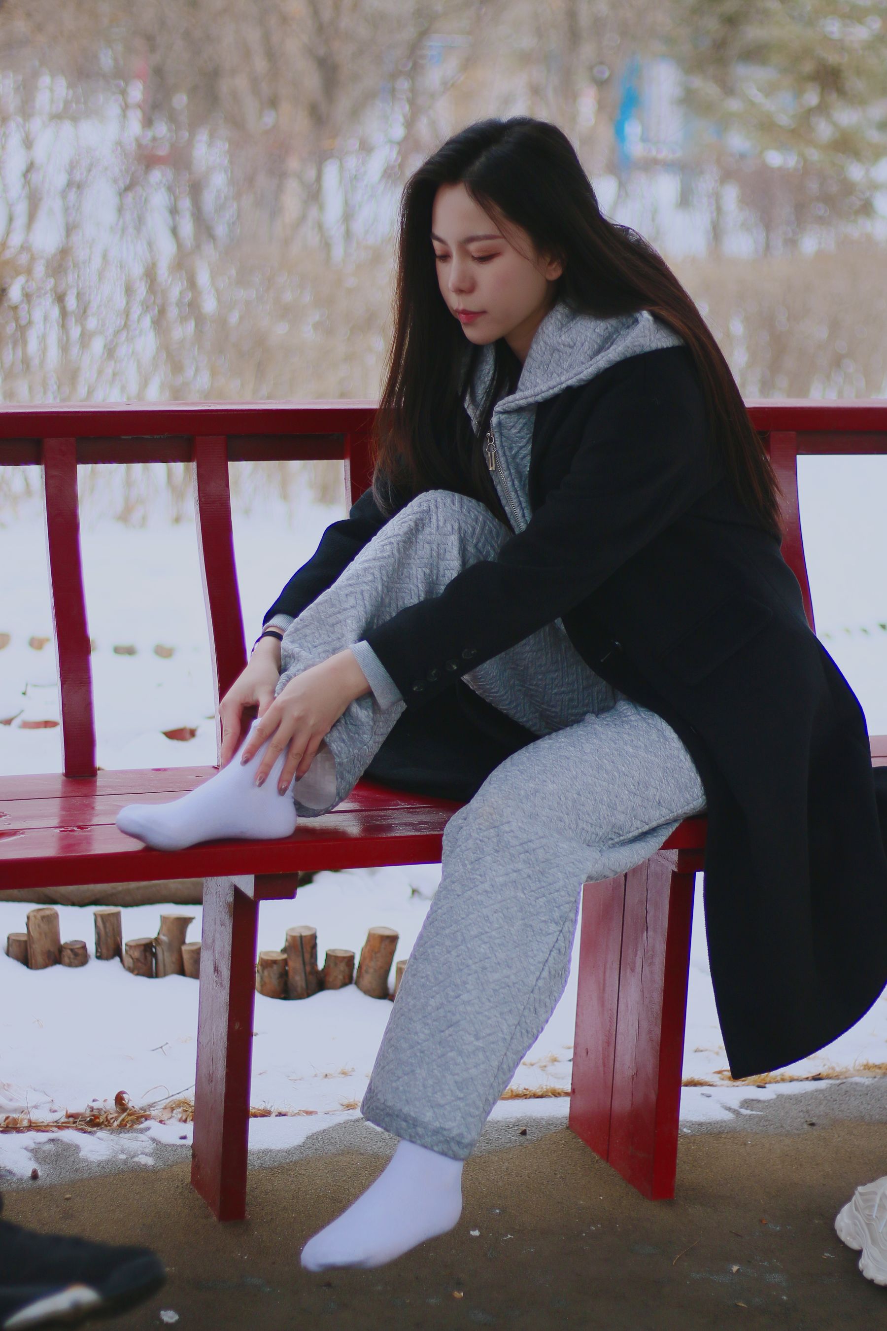 [织梦映像] 踏雪无痕-首次雪景拍摄，天寒地冻/(300P)