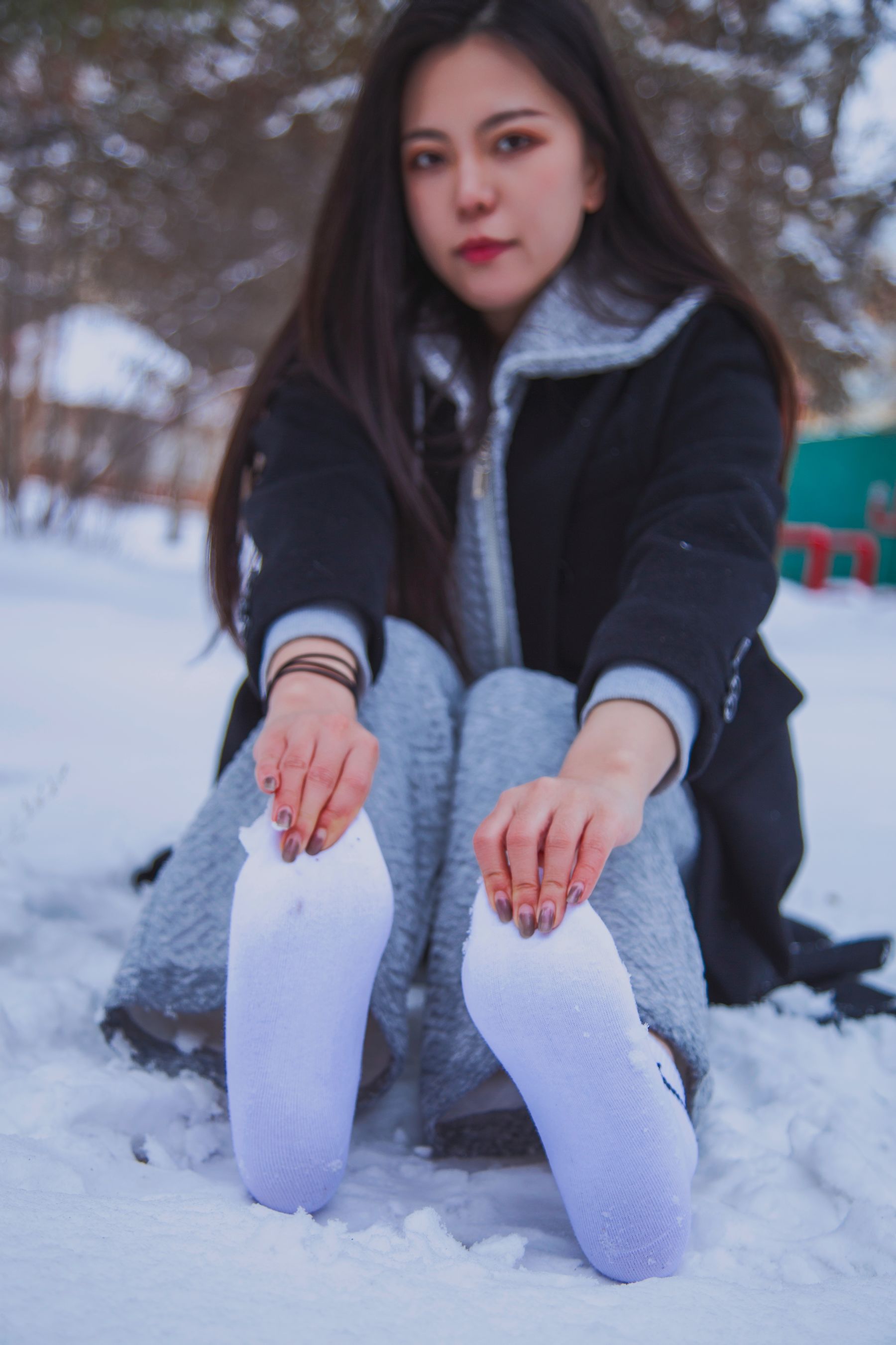 [织梦映像] 踏雪无痕-首次雪景拍摄，天寒地冻/(300P)