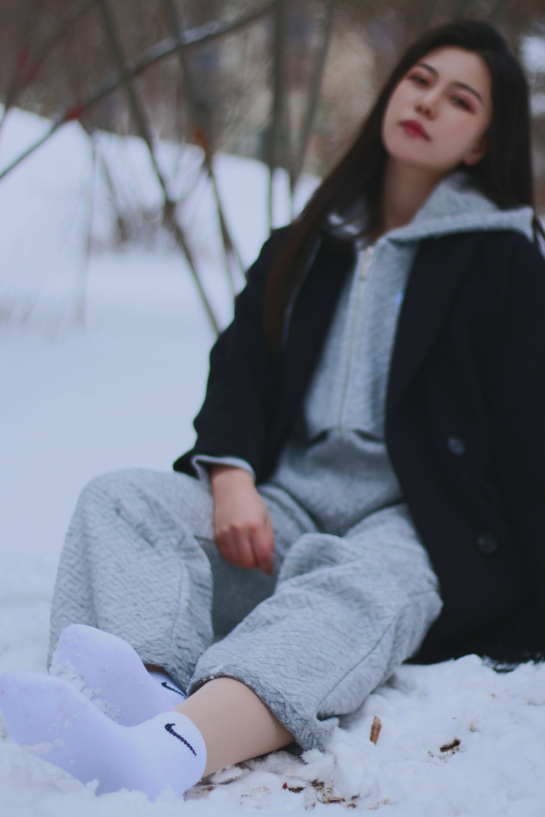 [织梦映像] 踏雪无痕-首次雪景拍摄，天寒地冻/(300P)