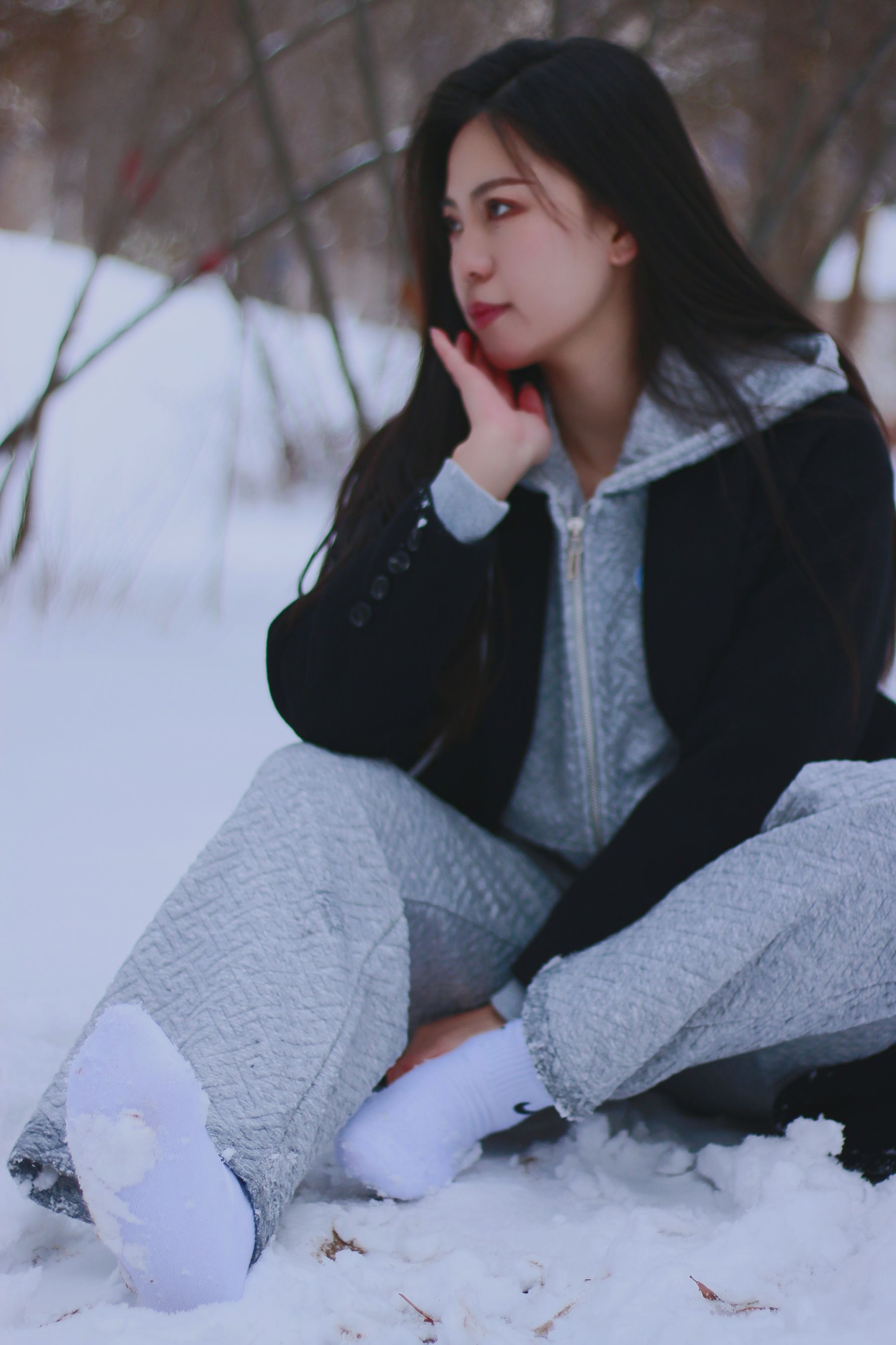 [织梦映像] 踏雪无痕-首次雪景拍摄，天寒地冻/(300P)