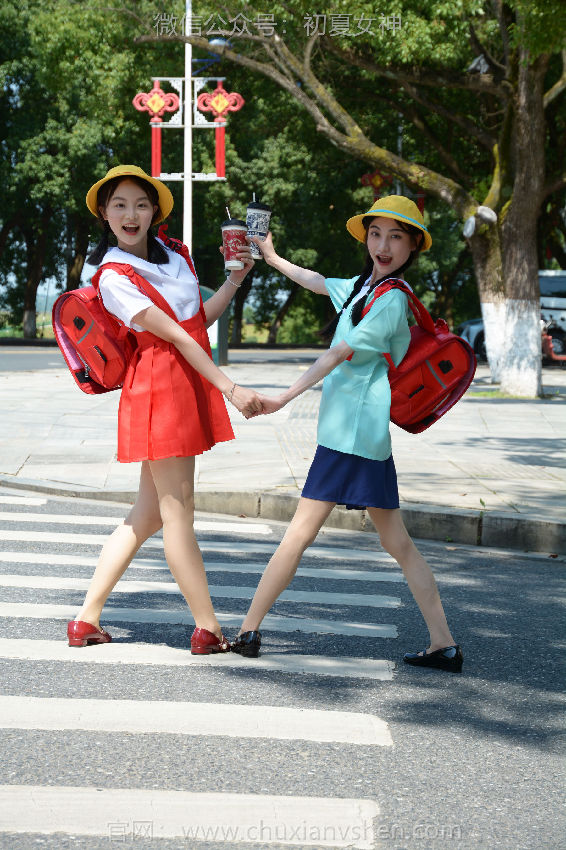 初夏女神 No.260 柒柒&双双 丸子vs小玉/(140P)