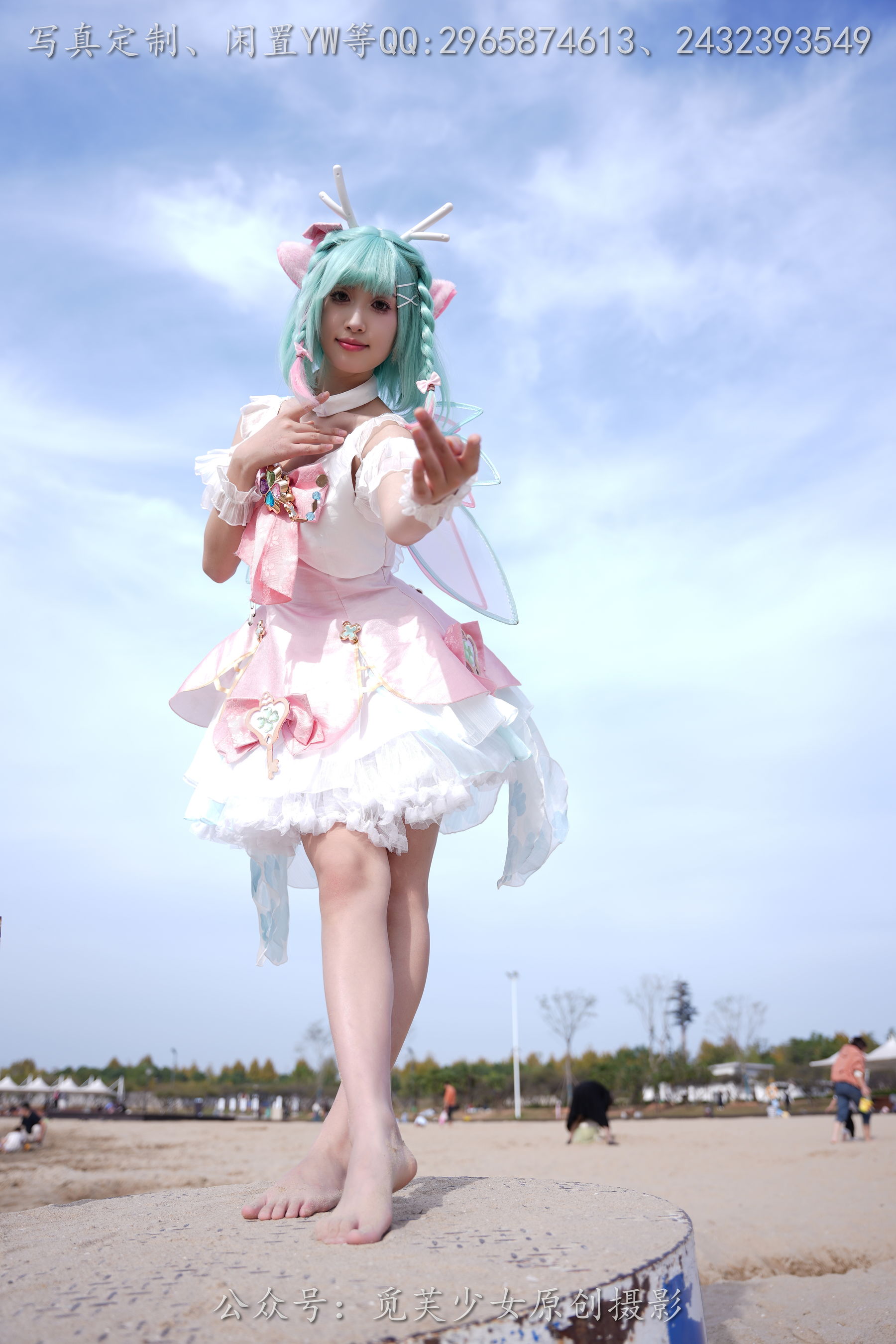 [觅芙少女] NO.306 小研 -瑶时之祈愿cos/(210P)