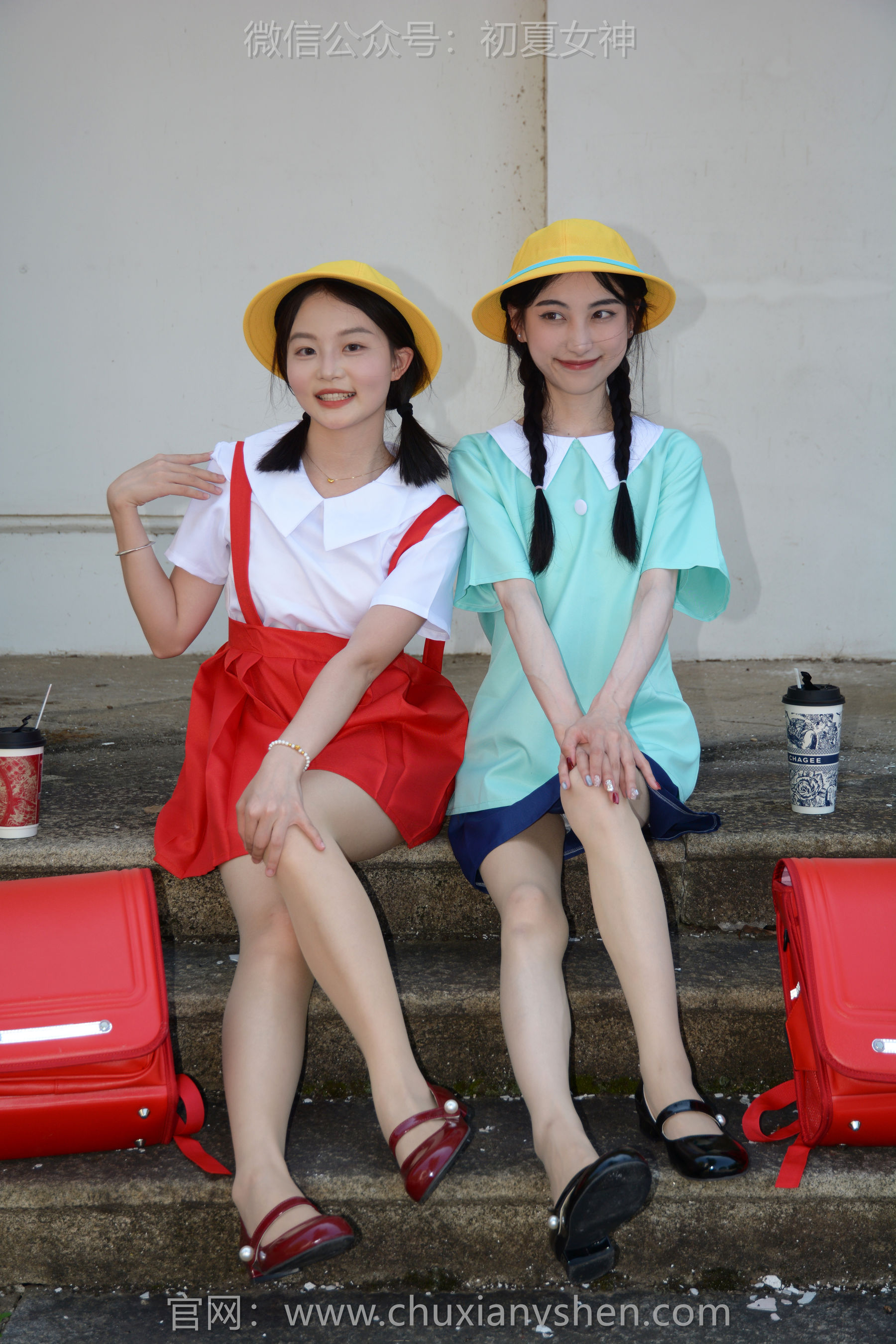 初夏女神 No.260 柒柒&双双 丸子vs小玉/(140P)