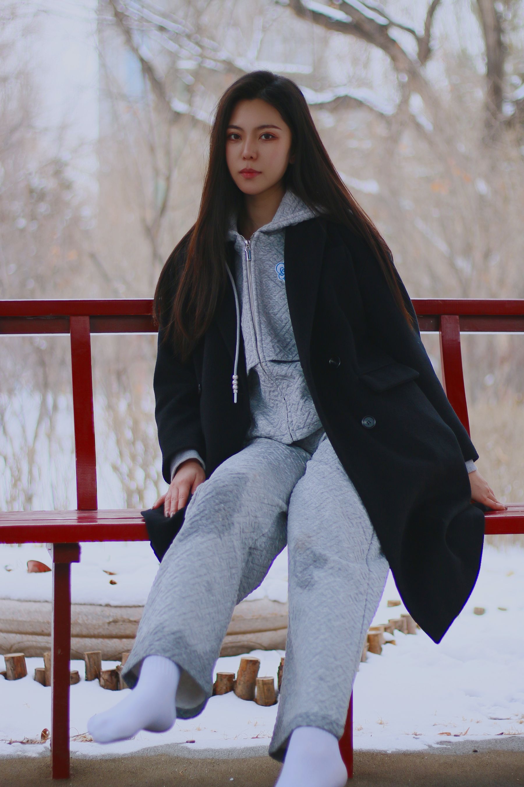 [织梦映像] 踏雪无痕-首次雪景拍摄，天寒地冻/(300P)