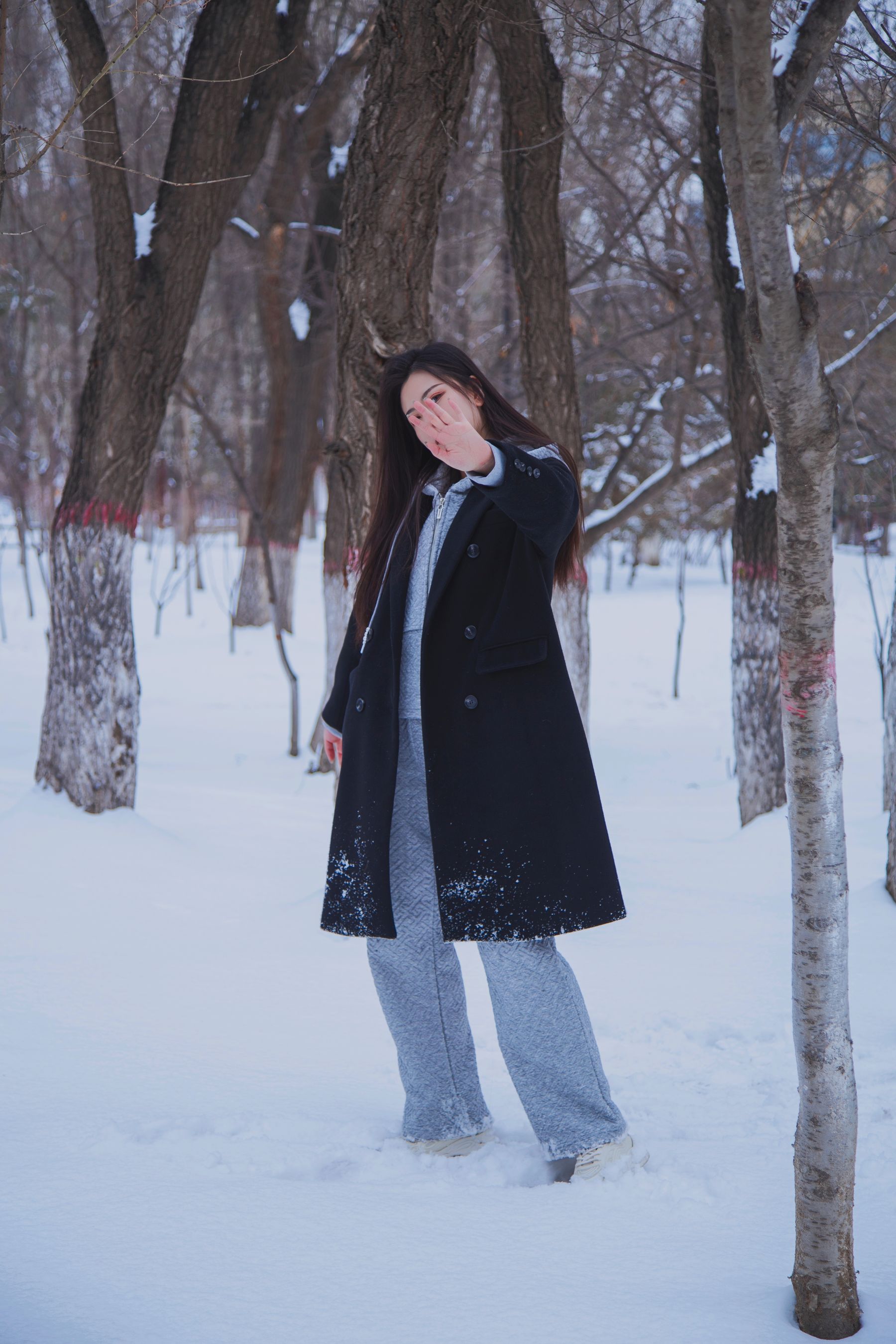 [织梦映像] 踏雪无痕-首次雪景拍摄，天寒地冻/(300P)