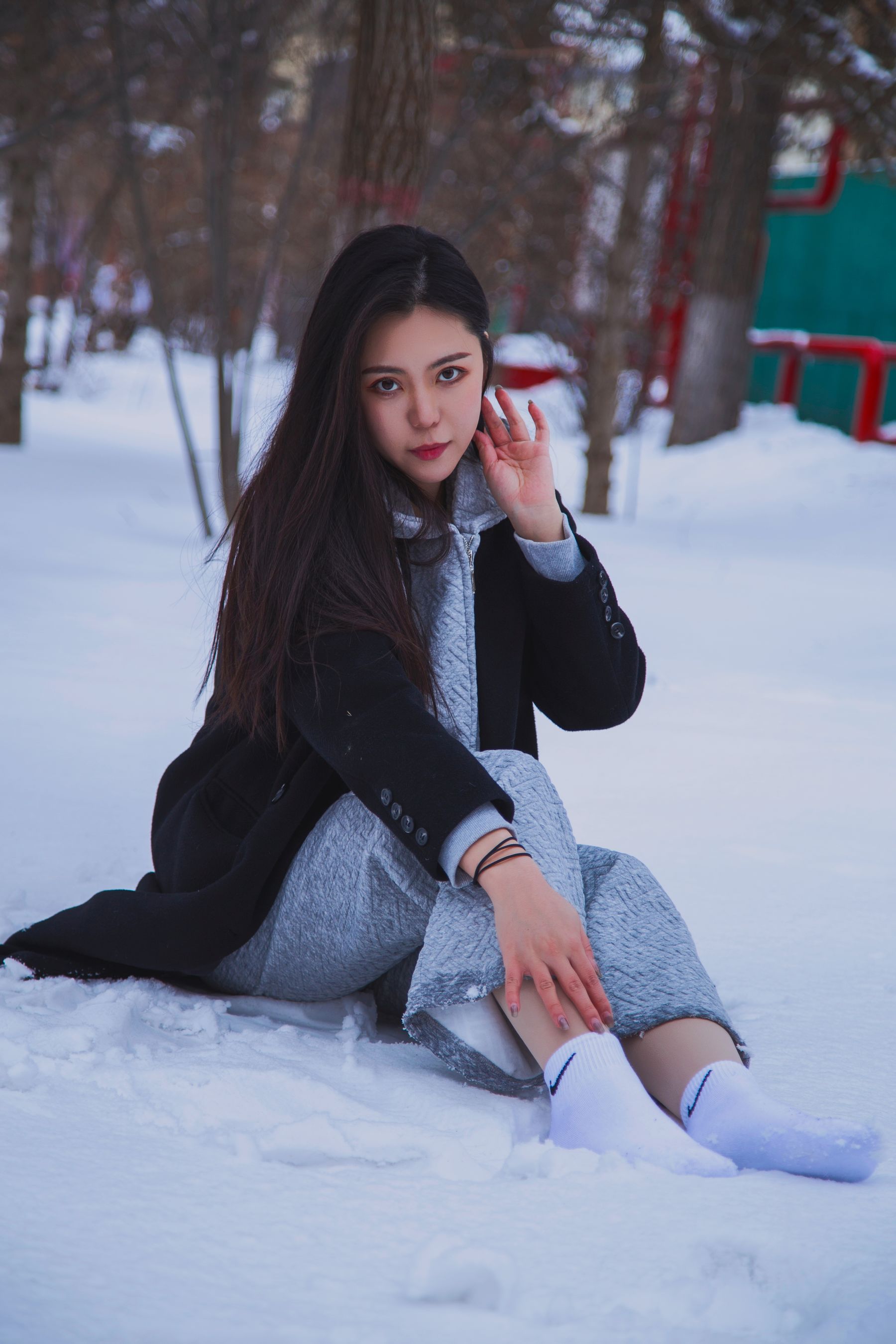 [织梦映像] 踏雪无痕-首次雪景拍摄，天寒地冻/(300P)