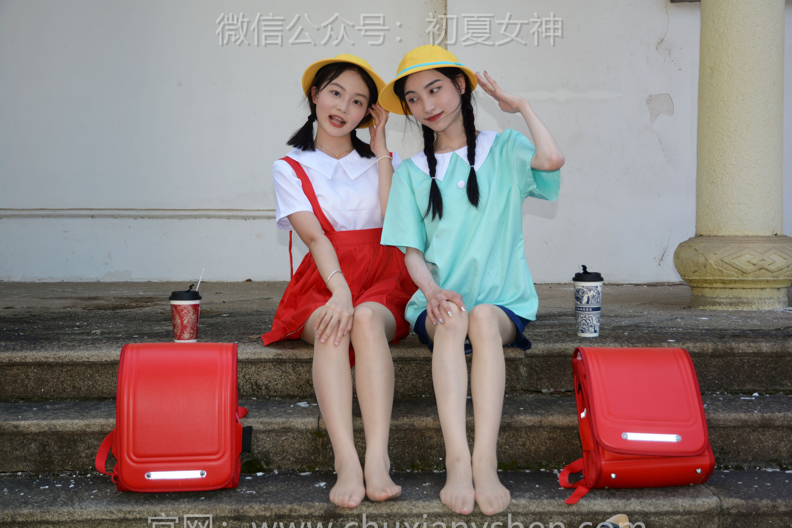 初夏女神 No.260 柒柒&双双 丸子vs小玉/(140P)