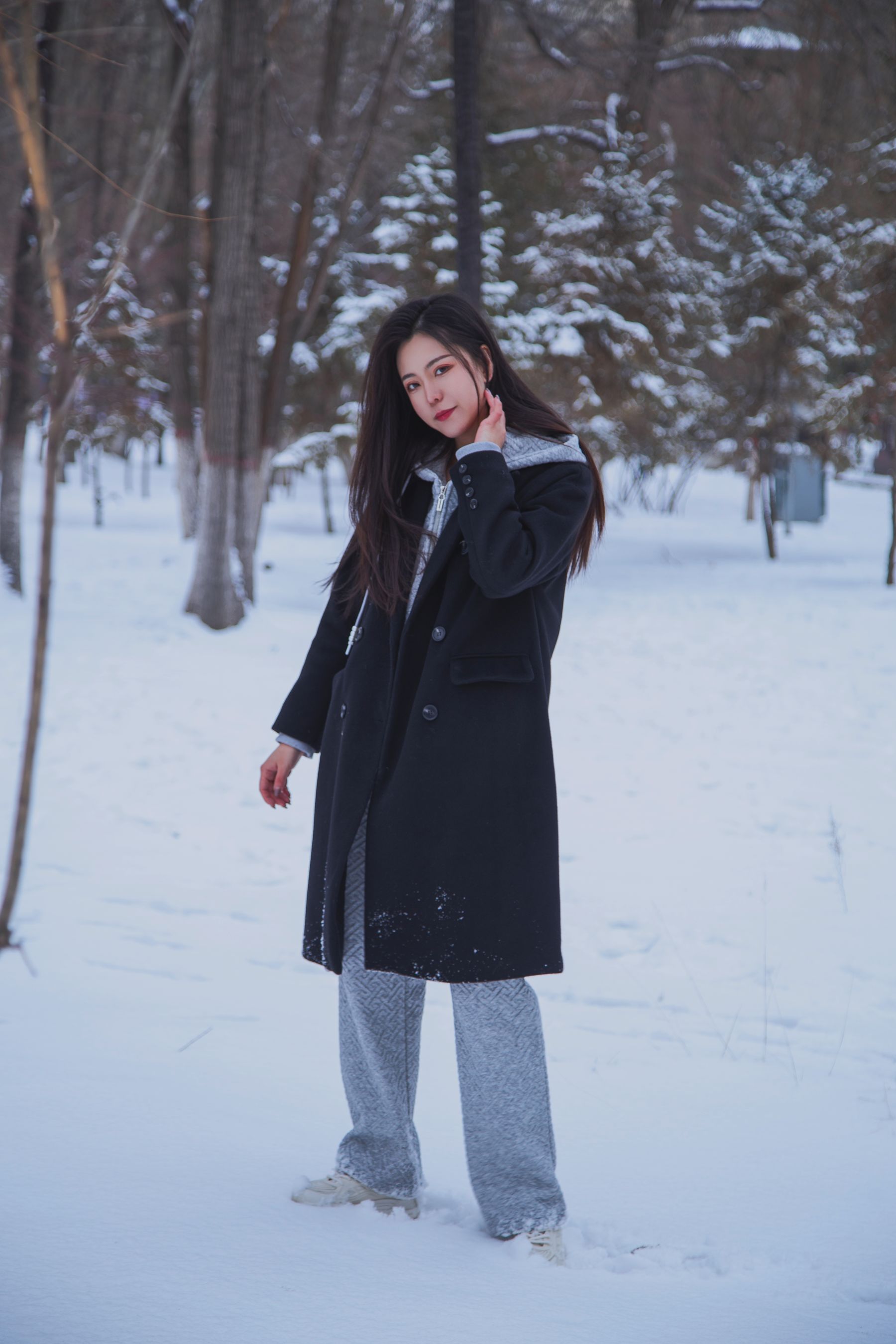 [织梦映像] 踏雪无痕-首次雪景拍摄，天寒地冻/(300P)