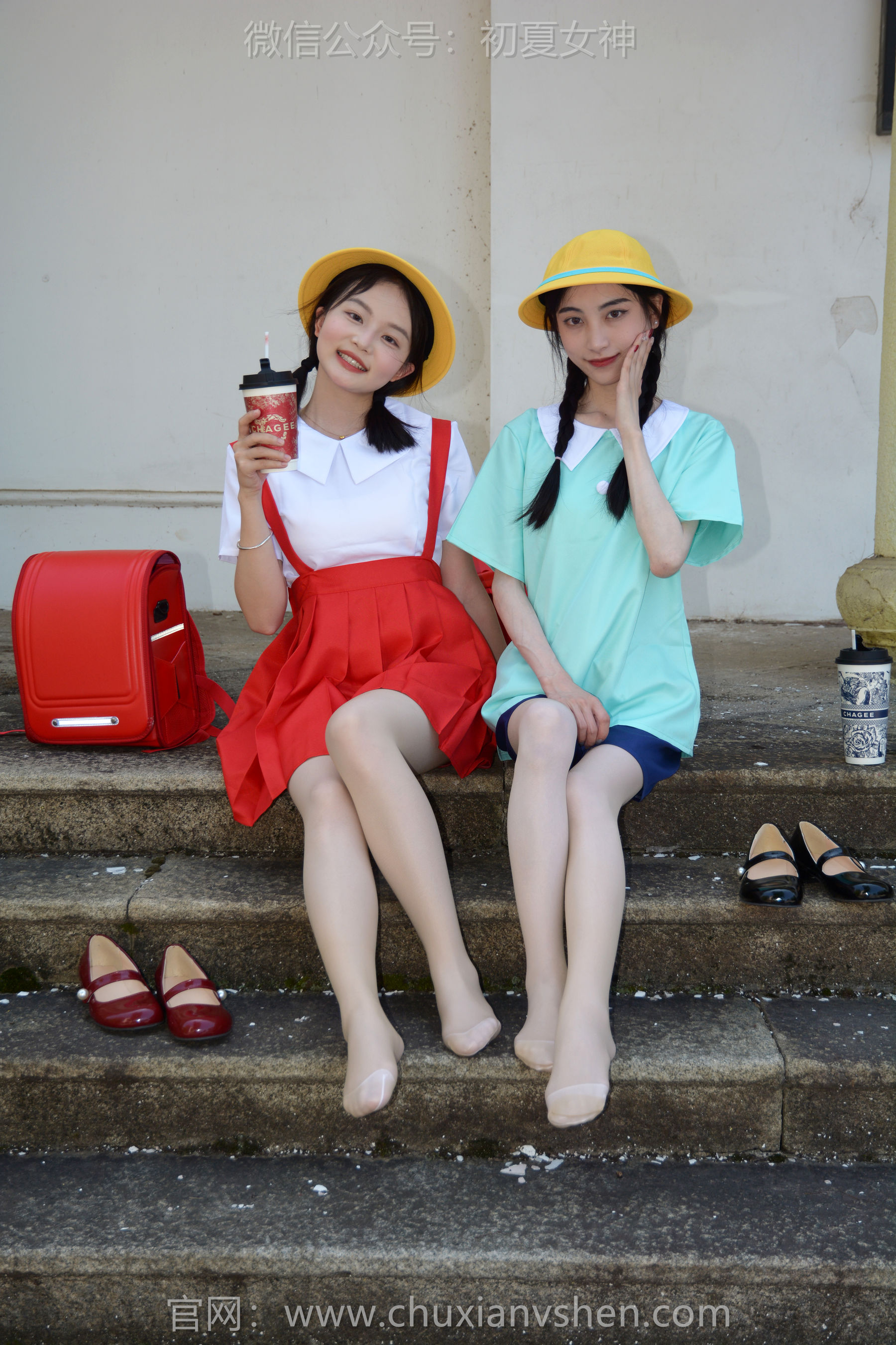 初夏女神 No.260 柒柒&双双 丸子vs小玉/(140P)