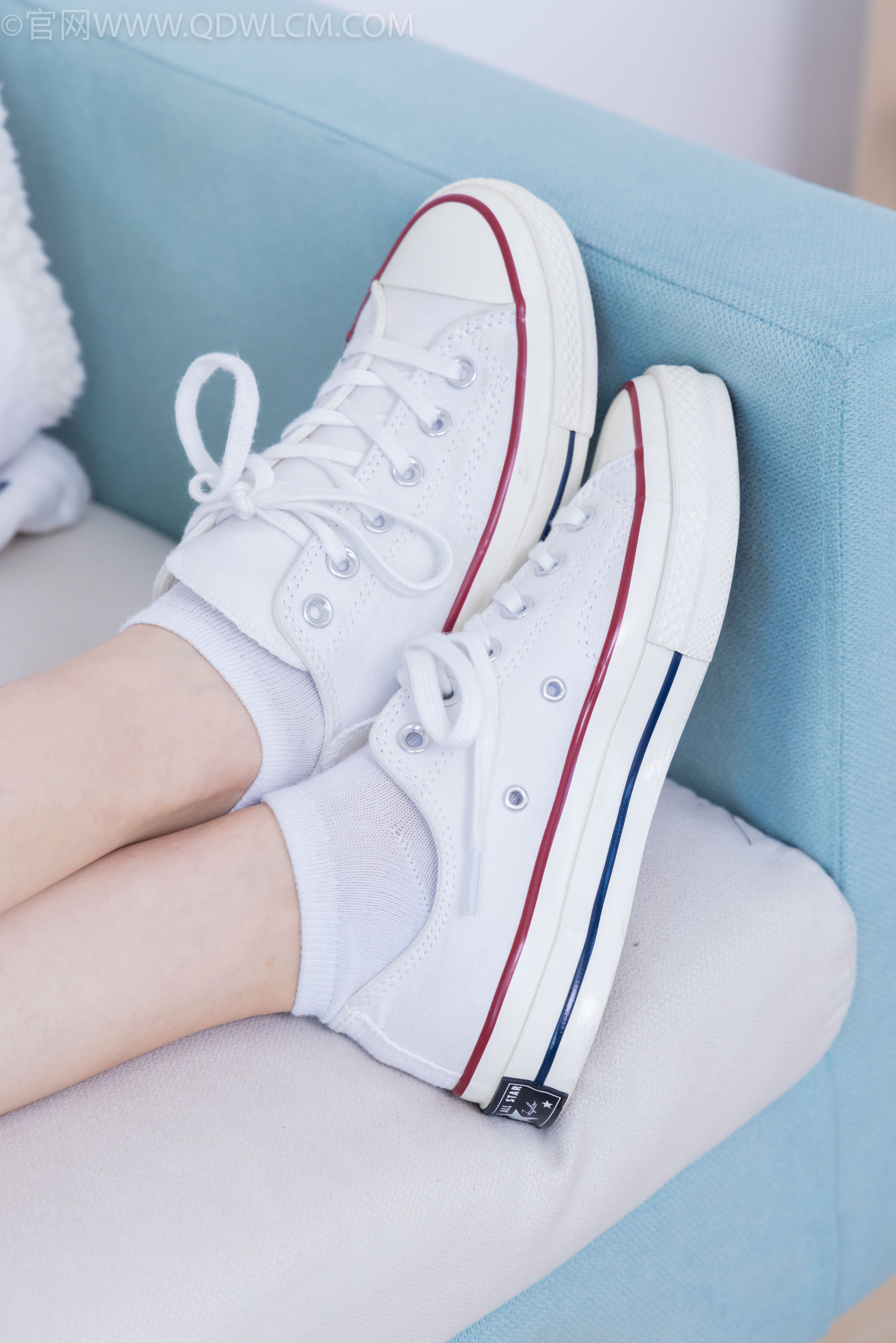 物恋传媒 No.2279 小竹 - 帆布鞋、白短棉袜/(154P)