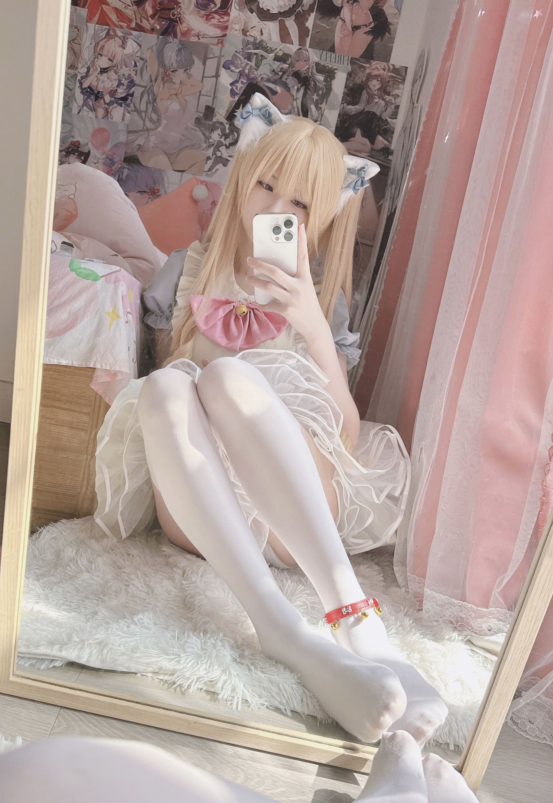 萌妹子习呆呆 - ねこメード/(19P)