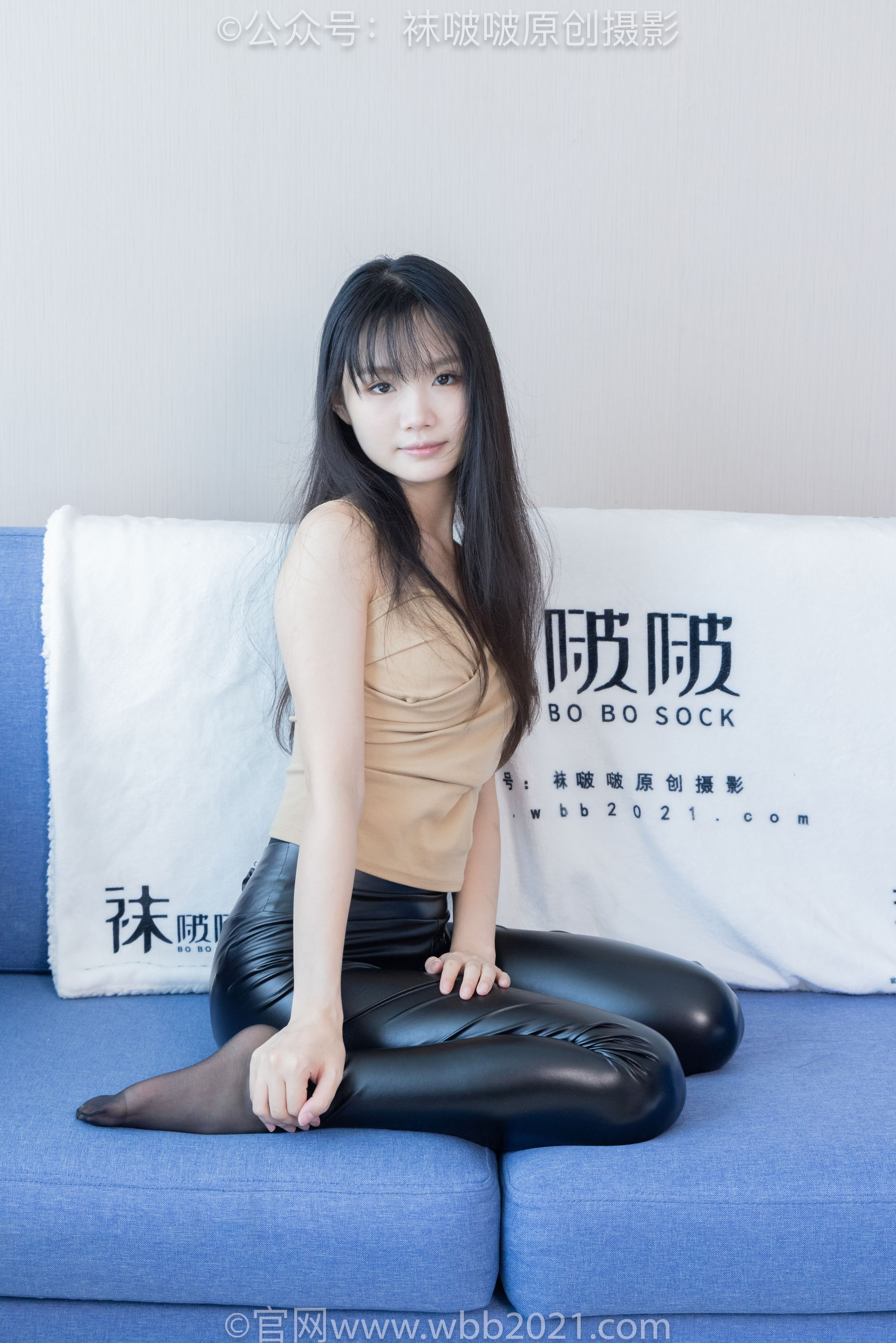 BoBoSocks袜啵啵 No.515 甜甜圈 - 高跟鞋、薄黑丝、皮裤裤里丝/(147P)