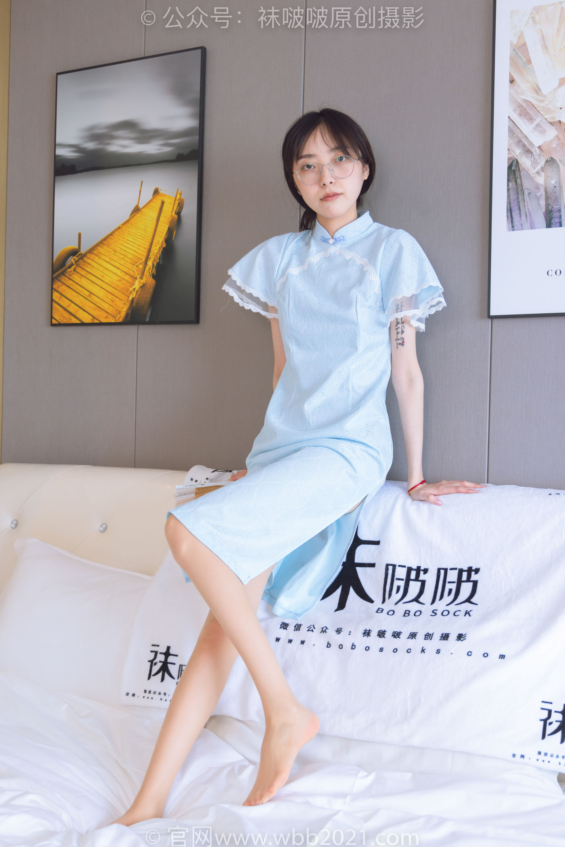 BoBoSocks袜啵啵 No.514 稚予 - 高跟鞋、薄肉丝、旗袍/(130P)