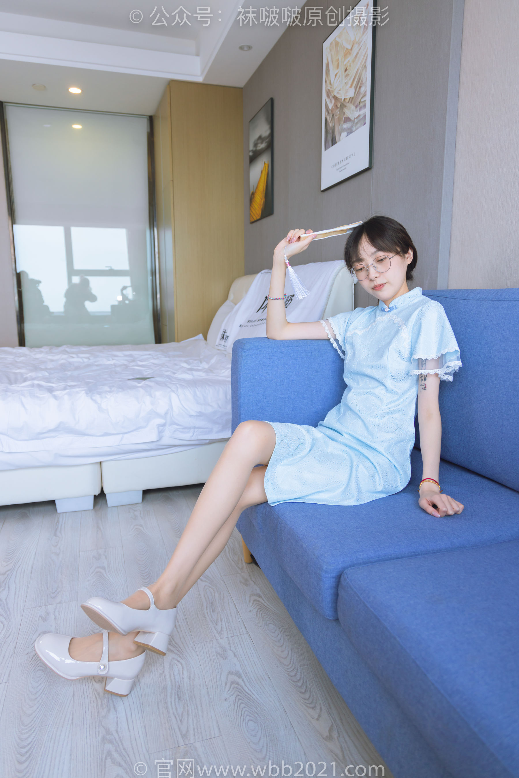 BoBoSocks袜啵啵 No.514 稚予 - 高跟鞋、薄肉丝、旗袍/(130P)