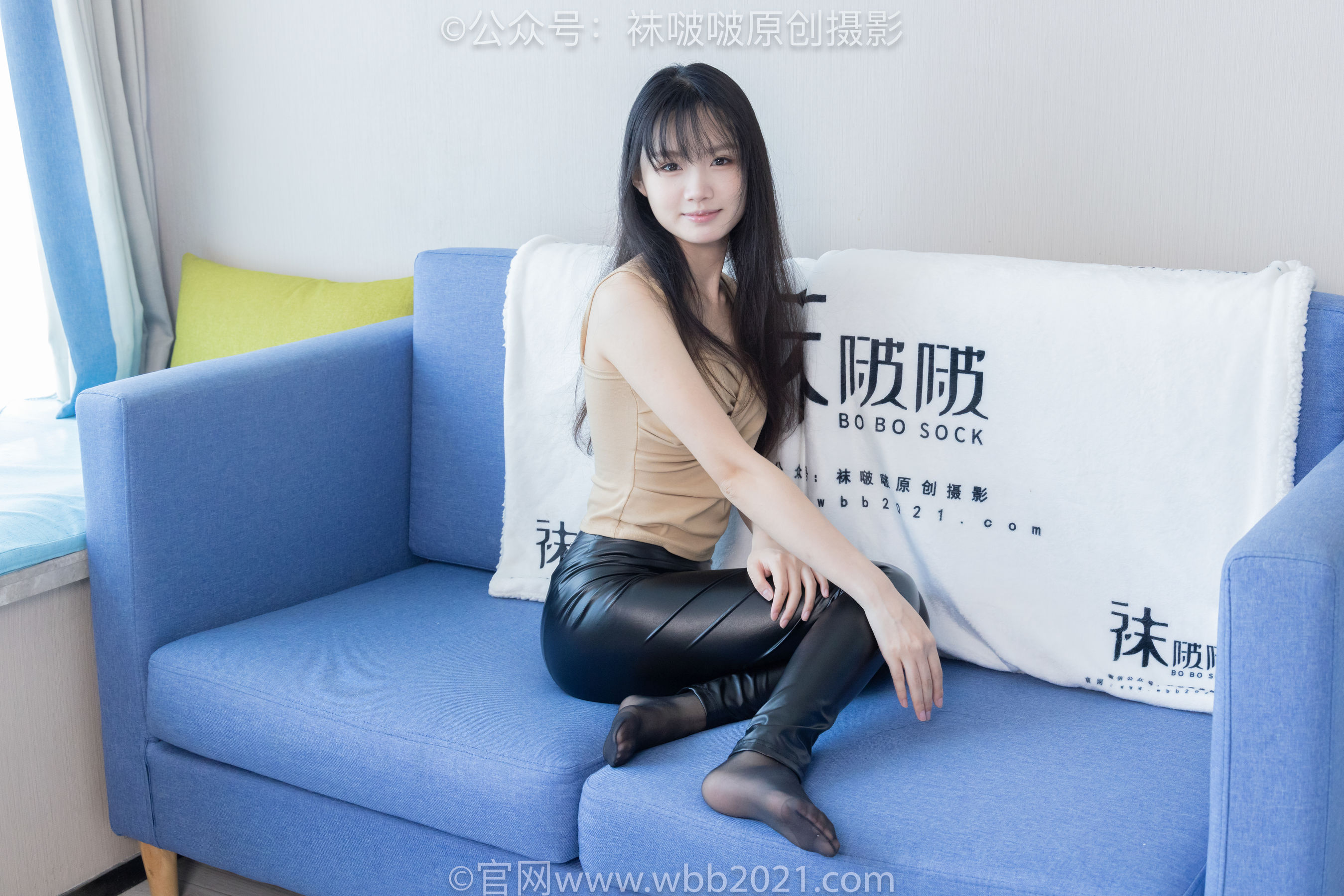 BoBoSocks袜啵啵 No.515 甜甜圈 - 高跟鞋、薄黑丝、皮裤裤里丝/(147P)