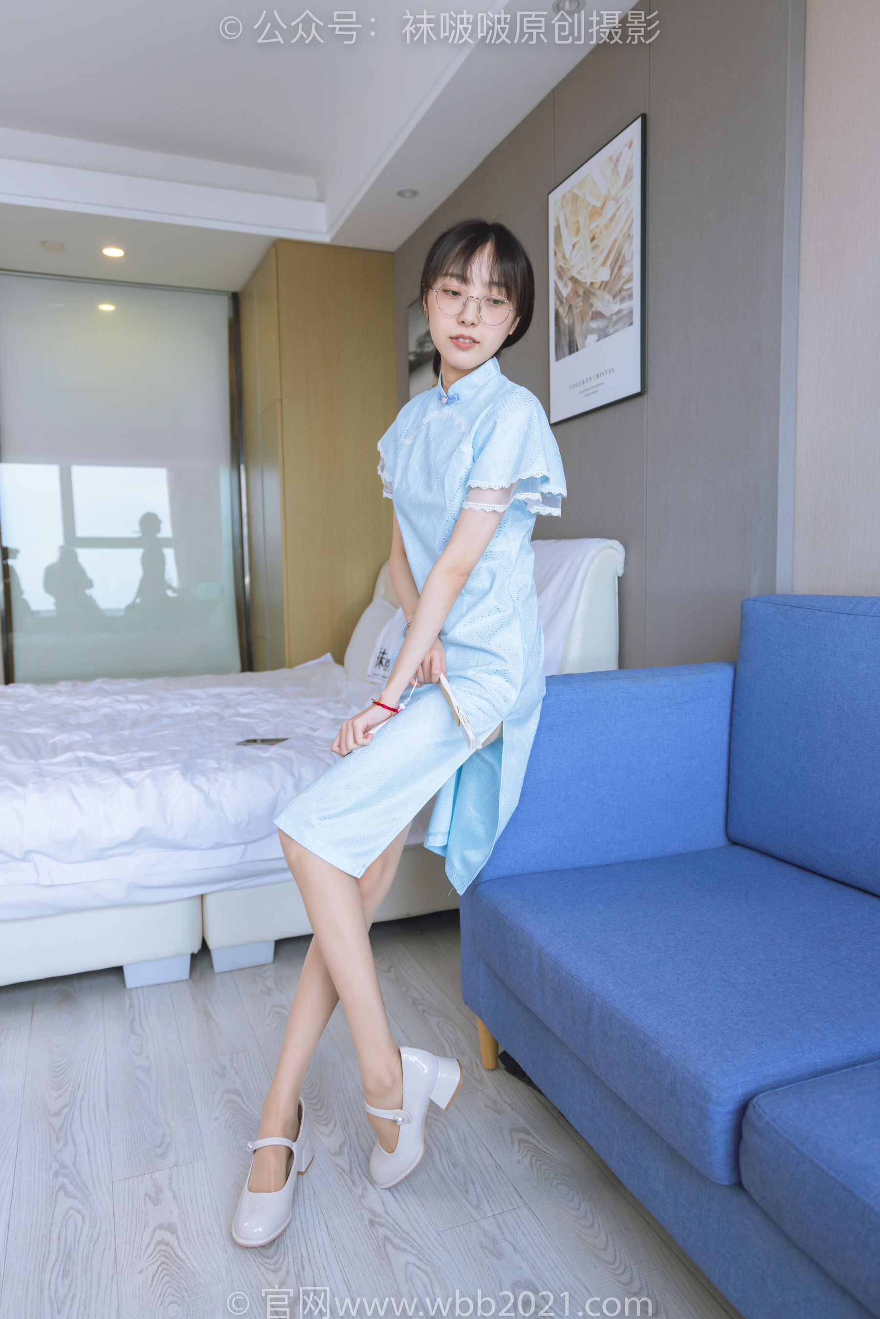 BoBoSocks袜啵啵 No.514 稚予 - 高跟鞋、薄肉丝、旗袍/(130P)