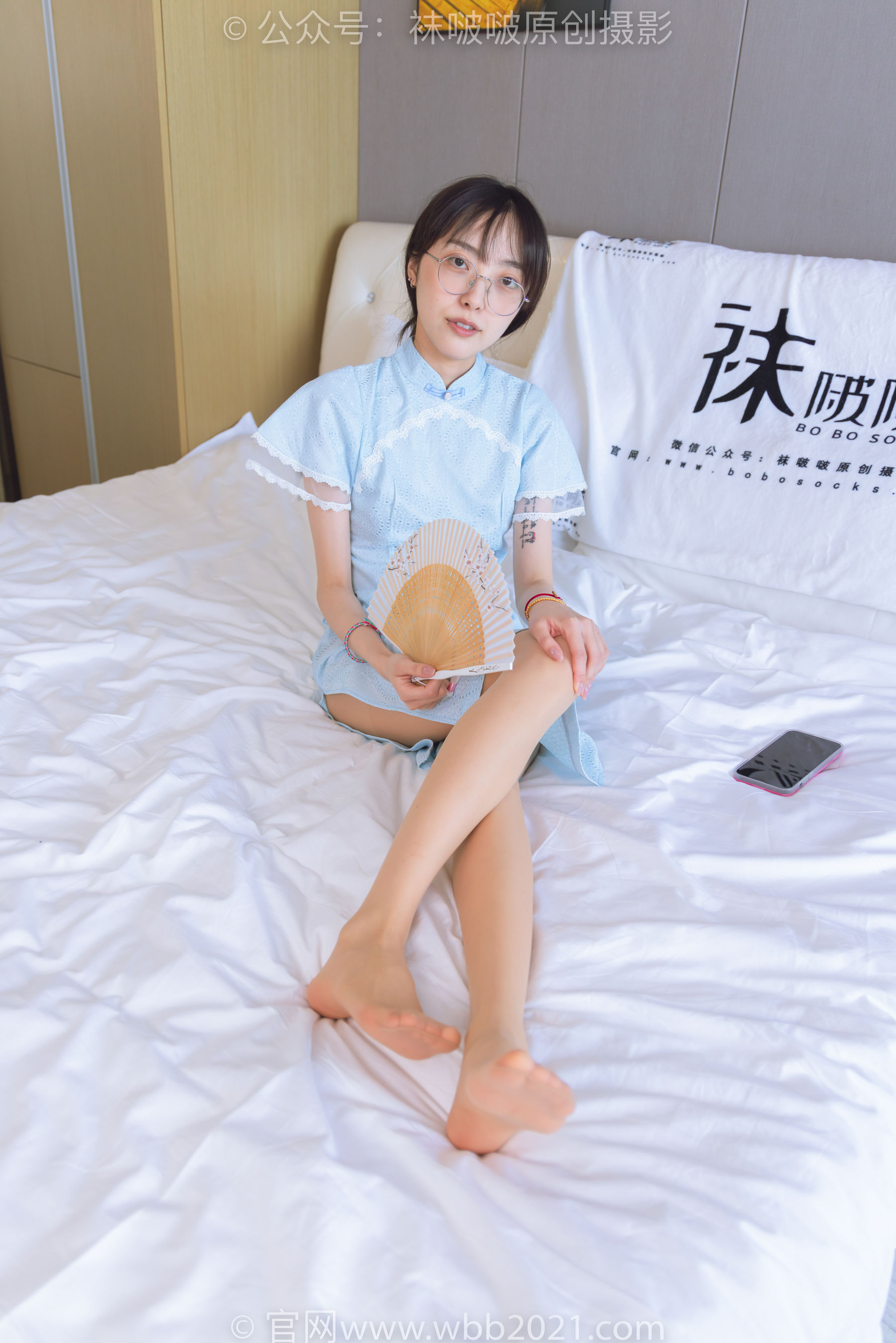 BoBoSocks袜啵啵 No.514 稚予 - 高跟鞋、薄肉丝、旗袍/(130P)