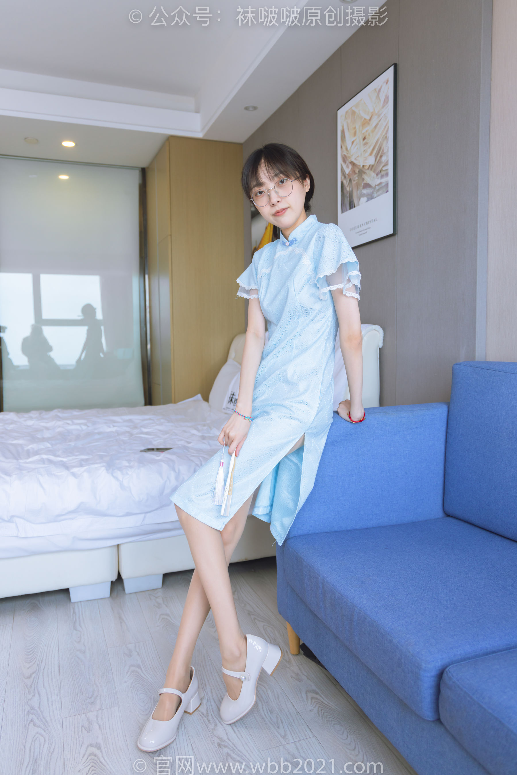 BoBoSocks袜啵啵 No.514 稚予 - 高跟鞋、薄肉丝、旗袍/(130P)