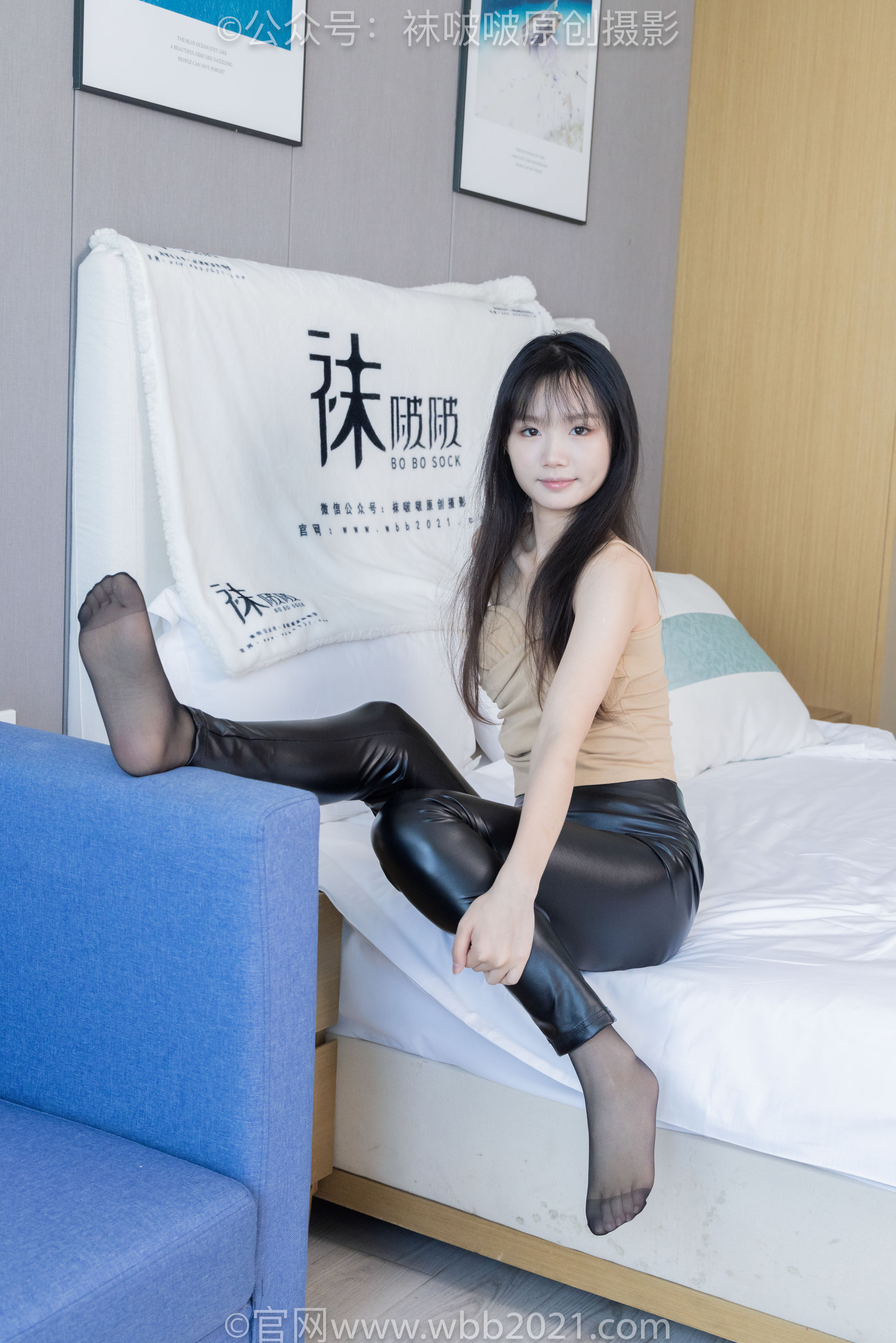 BoBoSocks袜啵啵 No.515 甜甜圈 - 高跟鞋、薄黑丝、皮裤裤里丝/(147P)