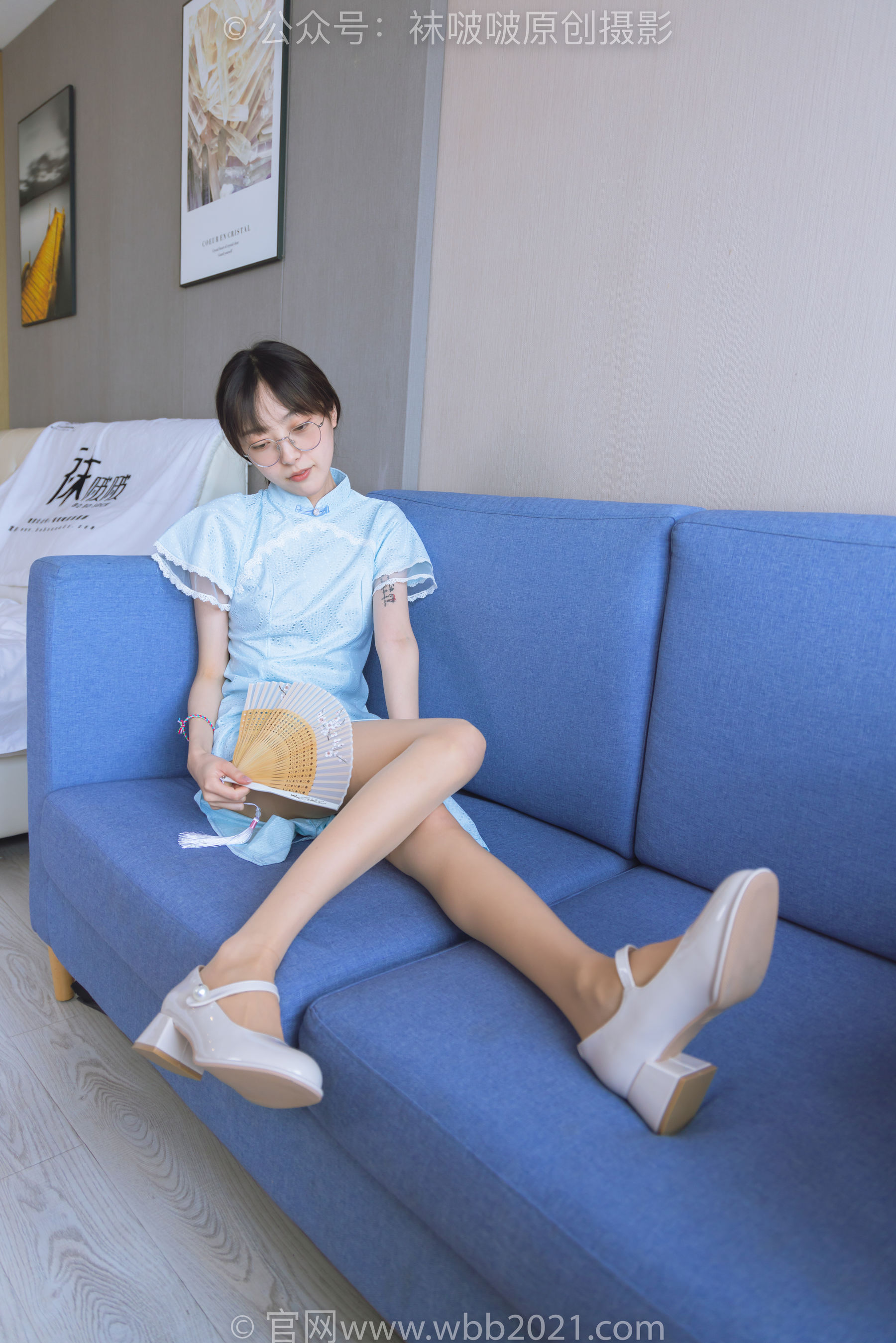 BoBoSocks袜啵啵 No.514 稚予 - 高跟鞋、薄肉丝、旗袍/(130P)