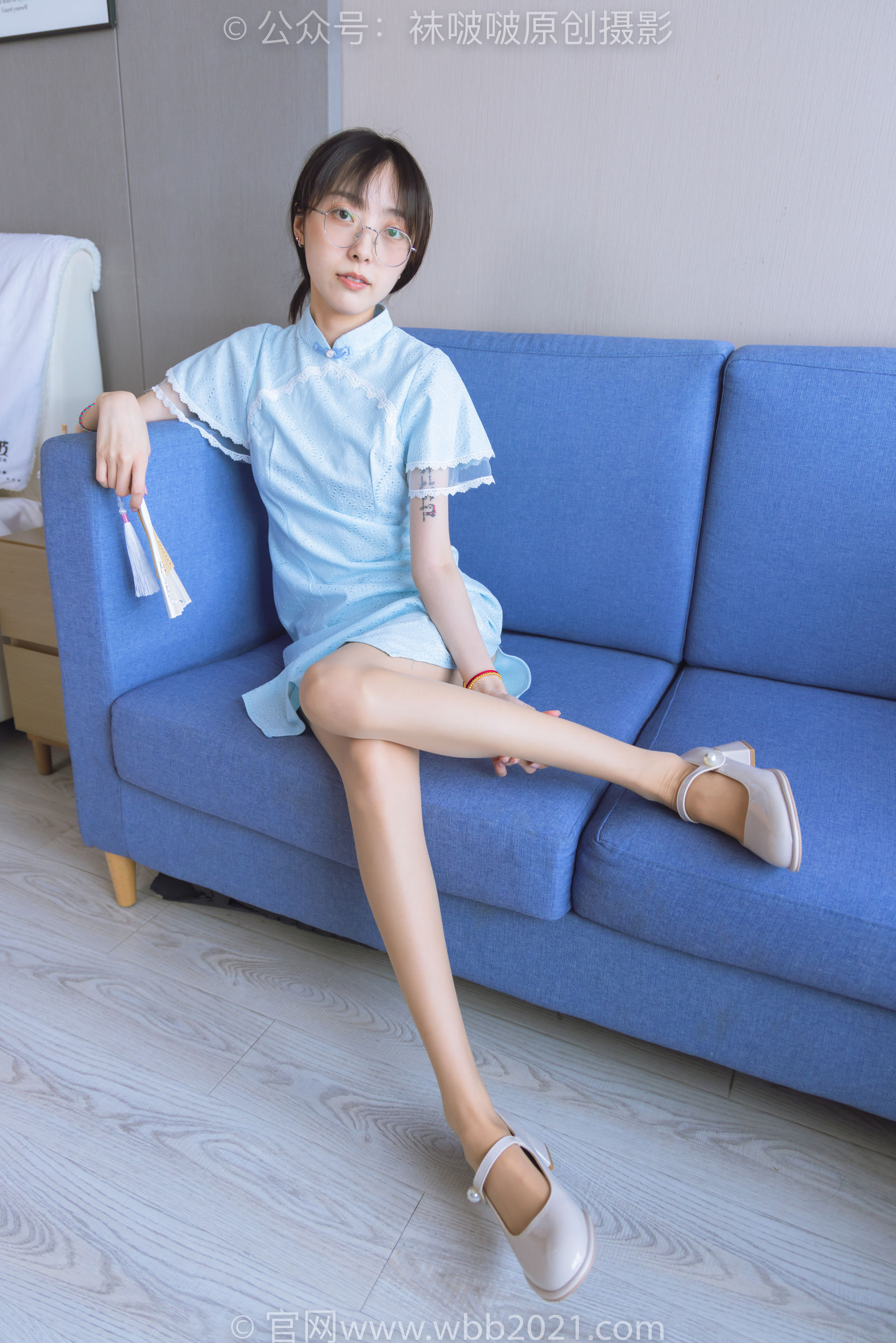 BoBoSocks袜啵啵 No.514 稚予 - 高跟鞋、薄肉丝、旗袍/(130P)