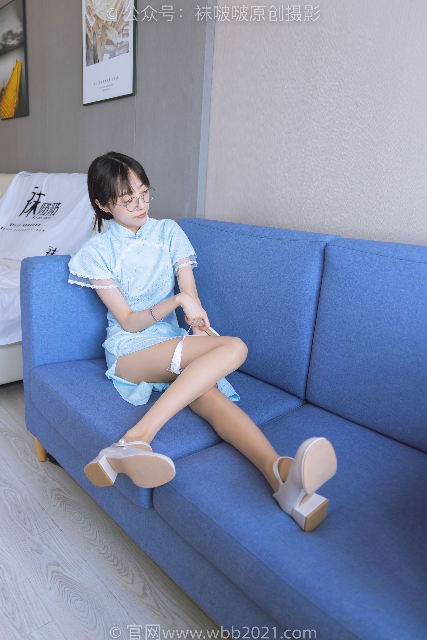 BoBoSocks袜啵啵 No.514 稚予 - 高跟鞋、薄肉丝、旗袍/(130P)