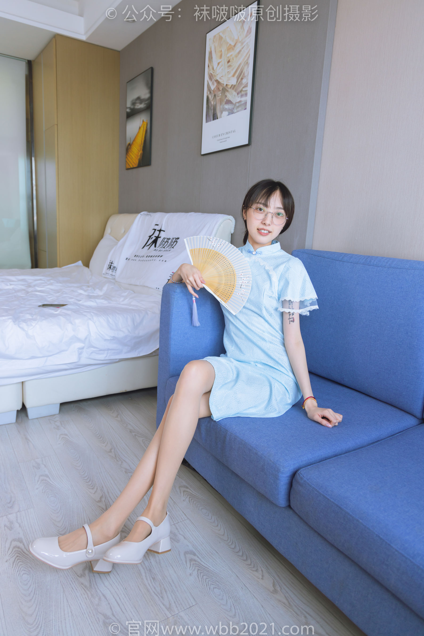 BoBoSocks袜啵啵 No.514 稚予 - 高跟鞋、薄肉丝、旗袍/(130P)