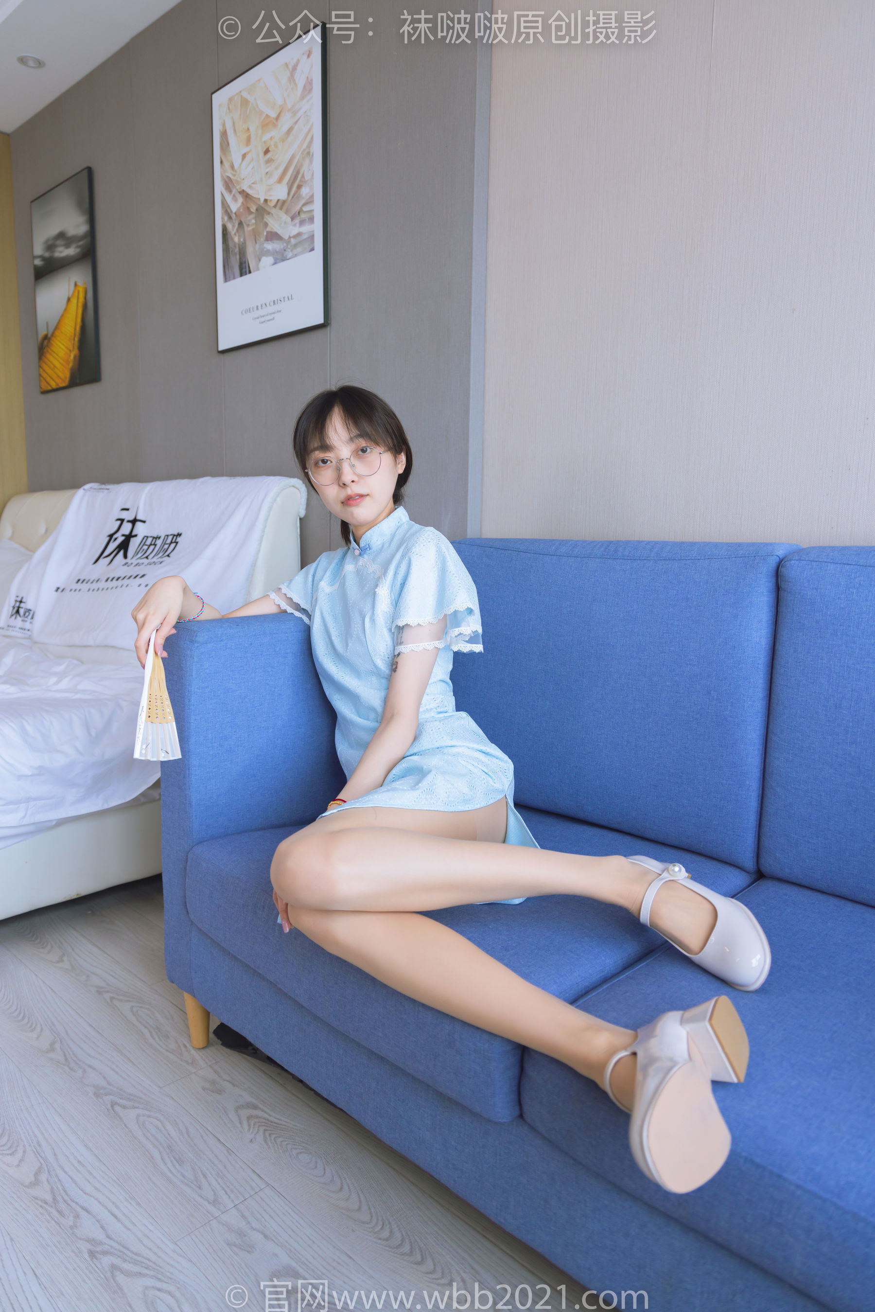 BoBoSocks袜啵啵 No.514 稚予 - 高跟鞋、薄肉丝、旗袍/(130P)